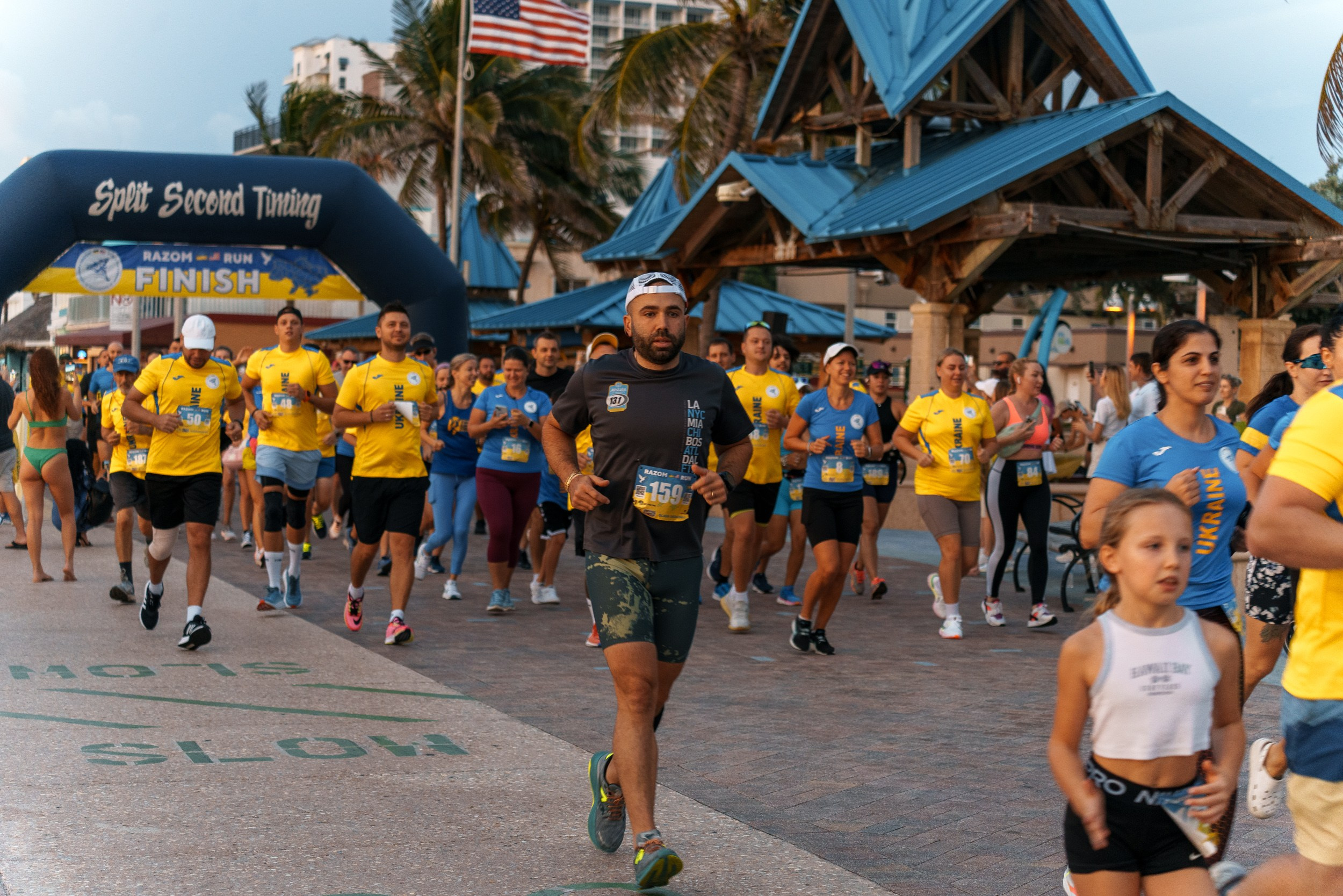 RAZOM RUN. ФОТОГРАФ ФЛОРИДА МАЙАМИ