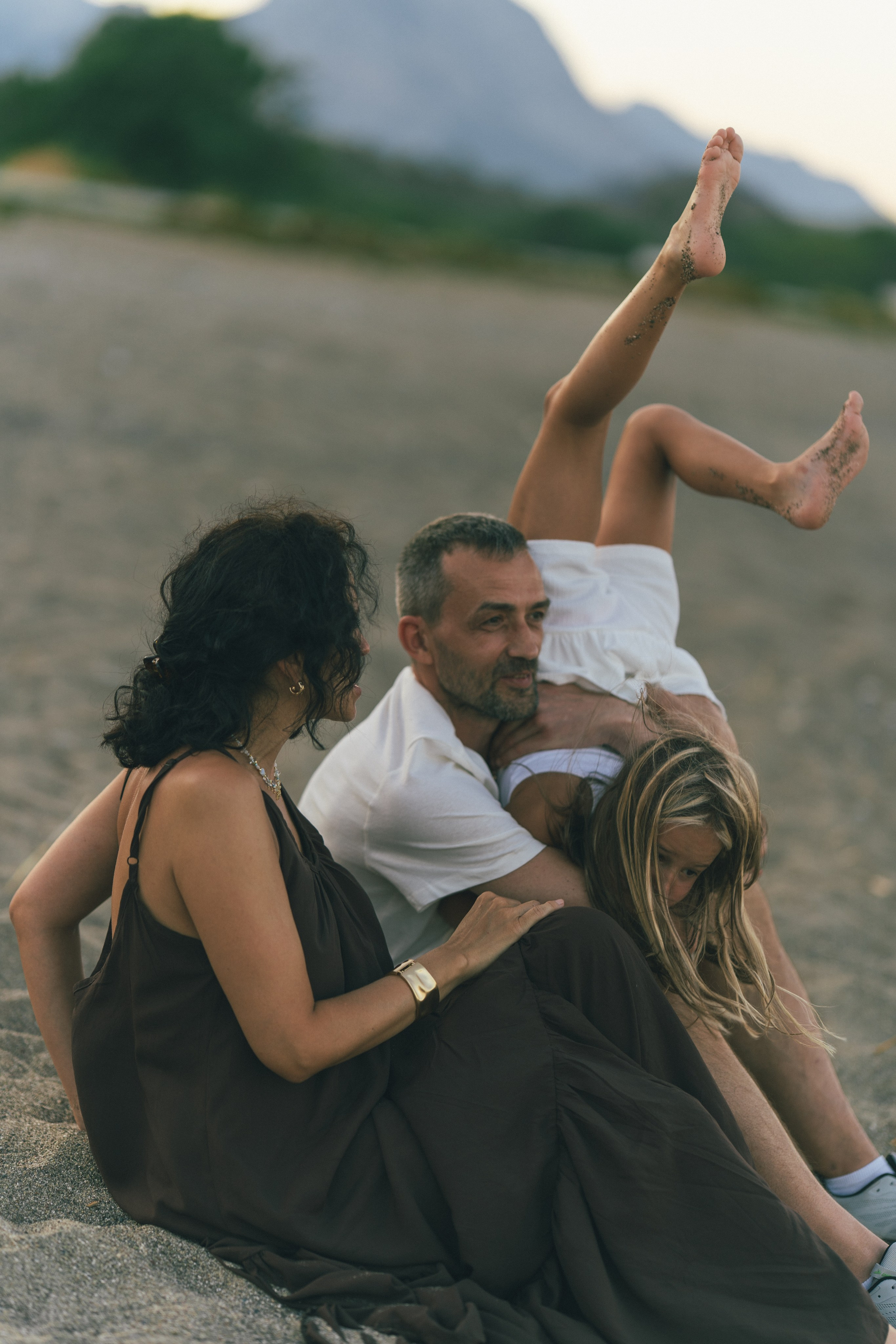 Оля, Слава и Лера. Family photographer in Oviedo — Yana Razina