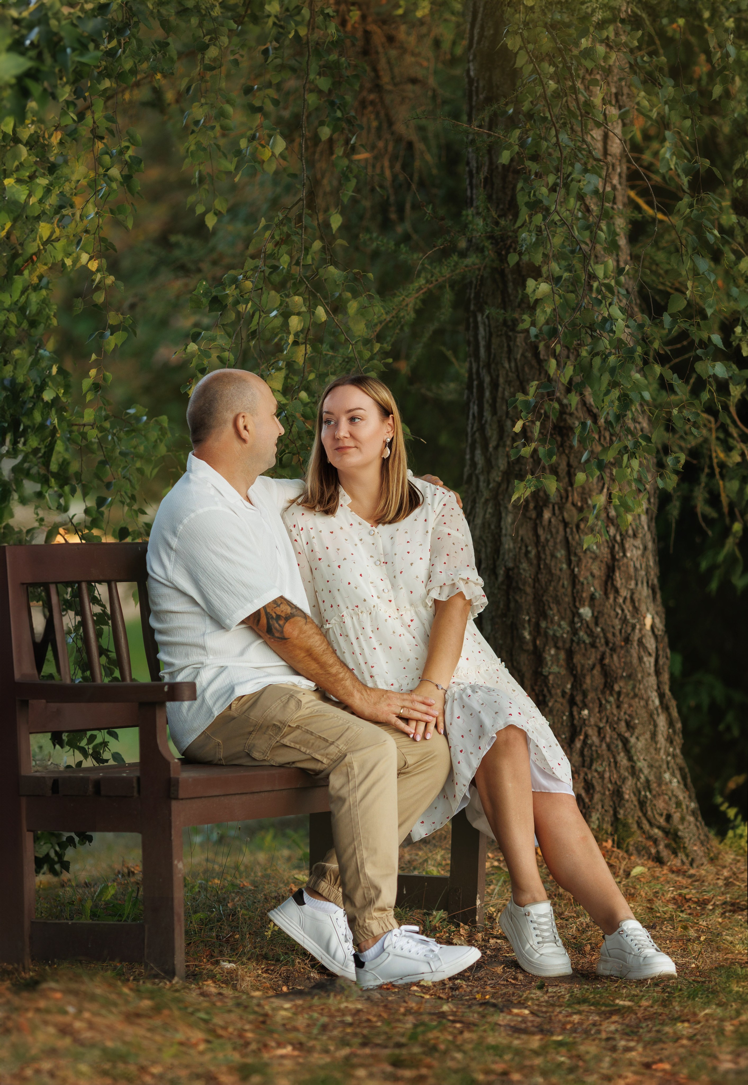 Съёмка большой семьи в ботаническом саду. Семейный и детский фотограф в Вильнюсе Светлана Наумова