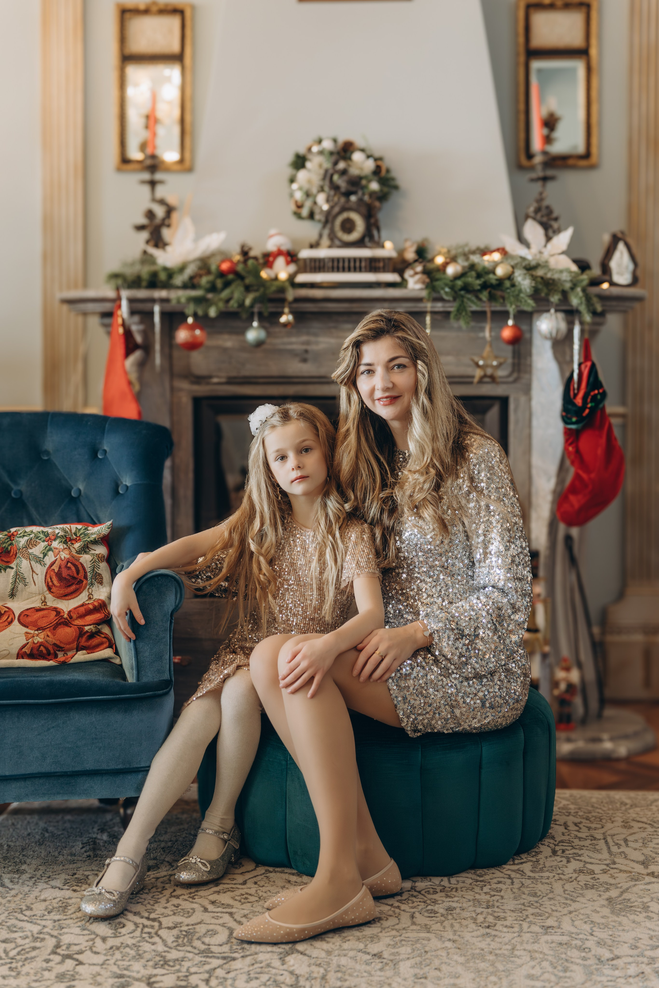 XMAS FAMILY SHOOTING. PHOTOGRAPHER IN ITALY