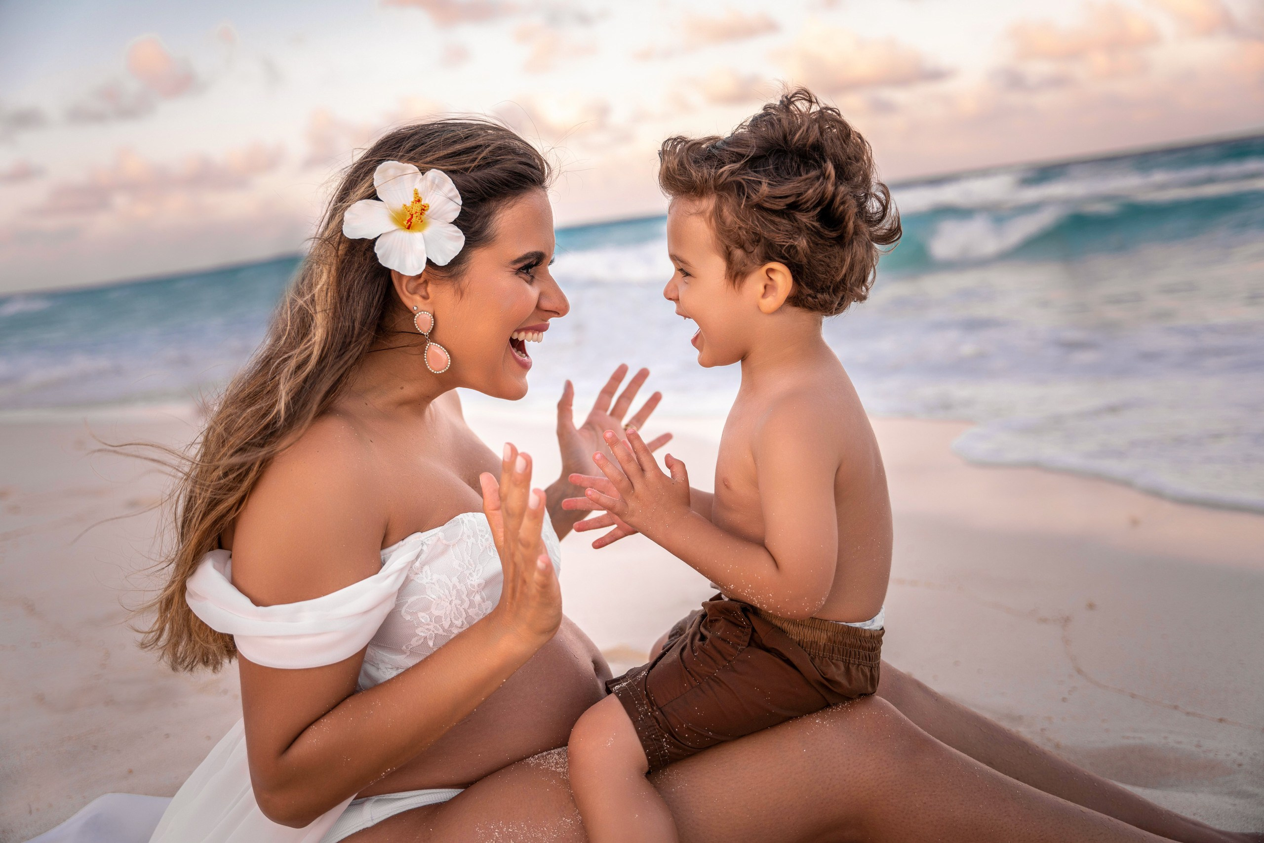 Maternity. Victoria Liskova. Photographer in Mexico