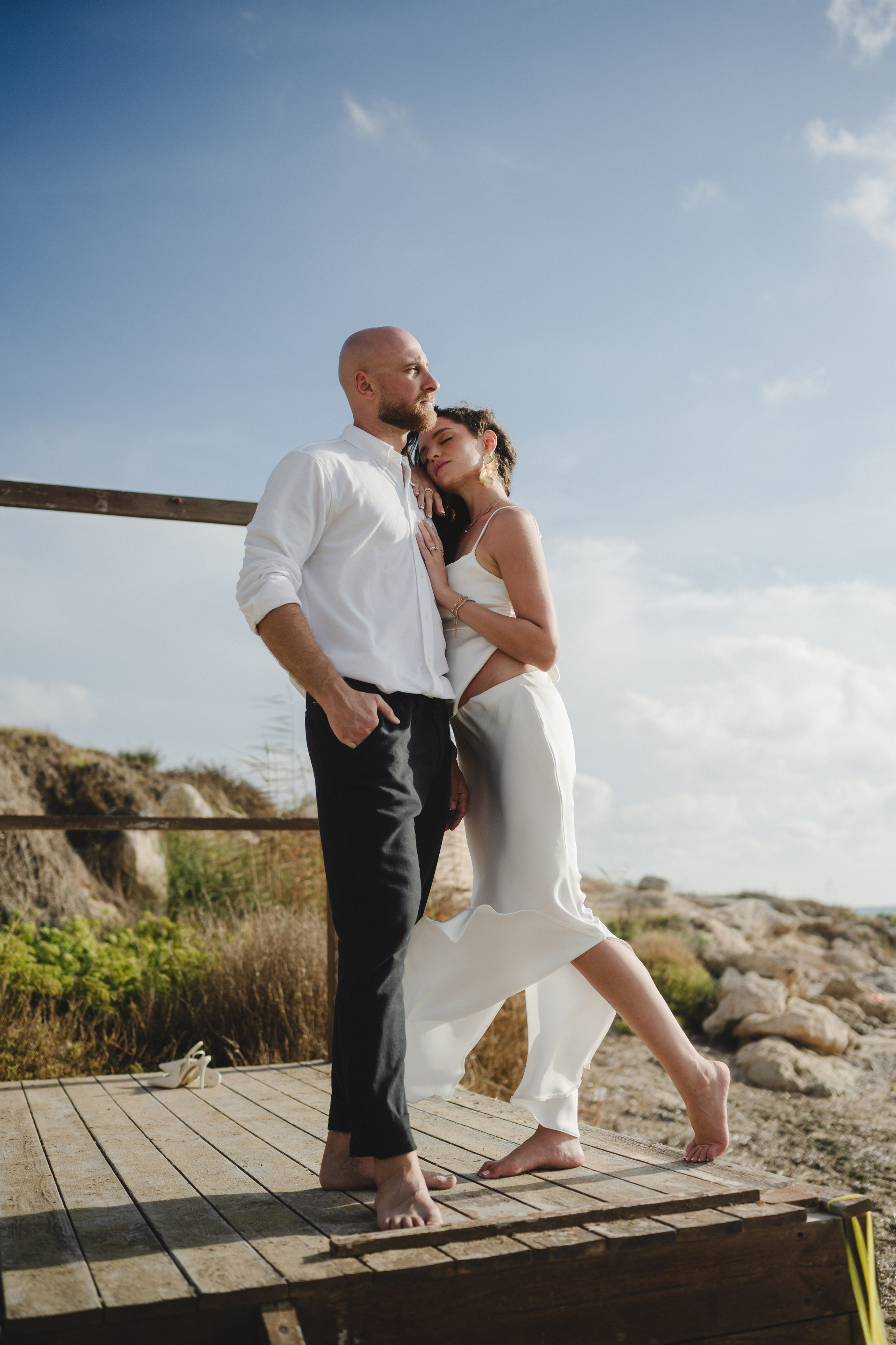 Small wedding photoshoot. Professional photographer in Cyprus Katerina Stepanchenko