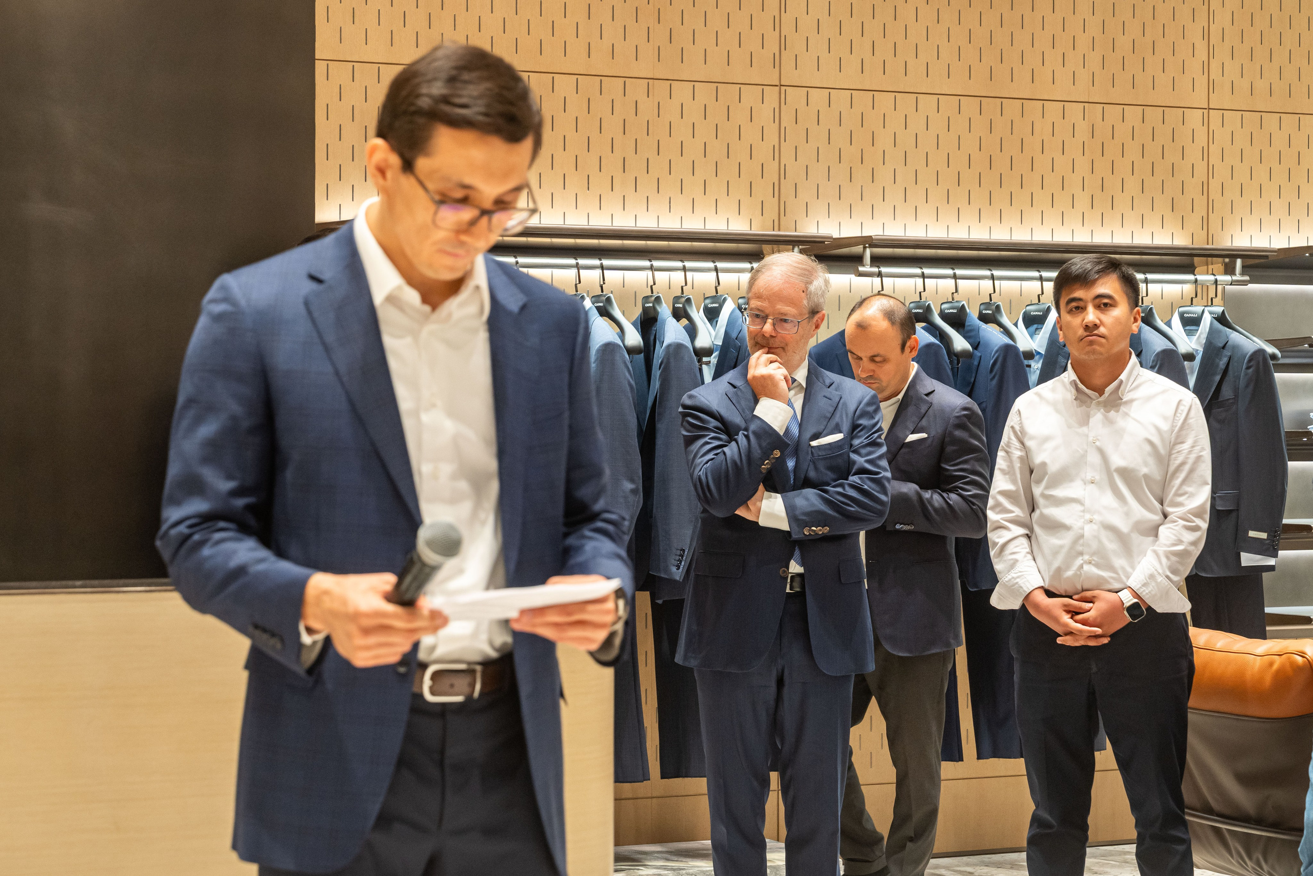 Открытие бутика Canali в Ташкенте. Георгий Намазов | Фотограф в Ташкенте