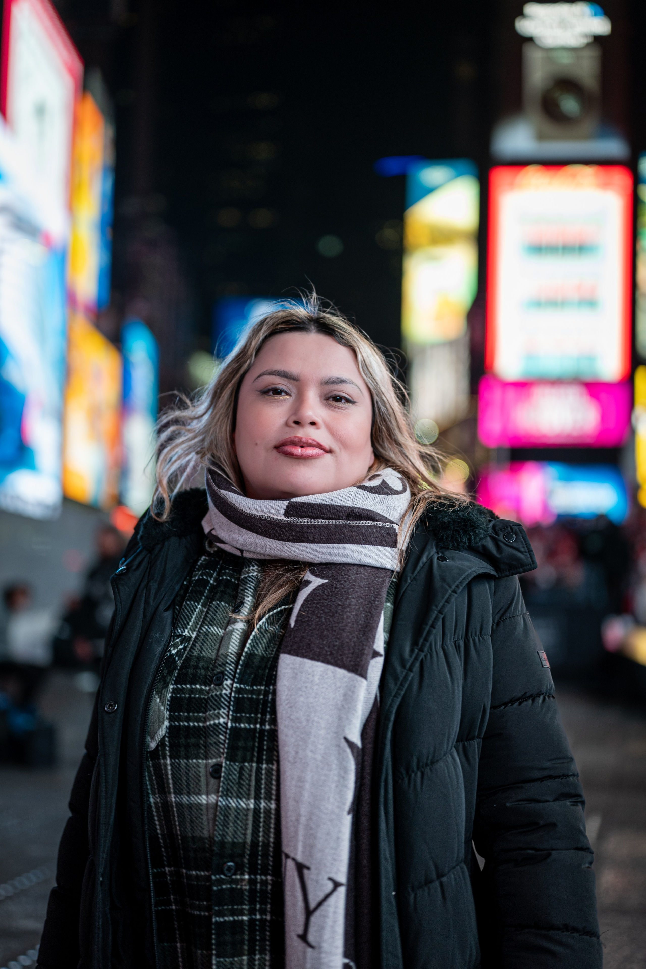 Times Square Night Photoshoot | NYC Street Portraits. Photography company in NYC — Sirius Proxima Photography