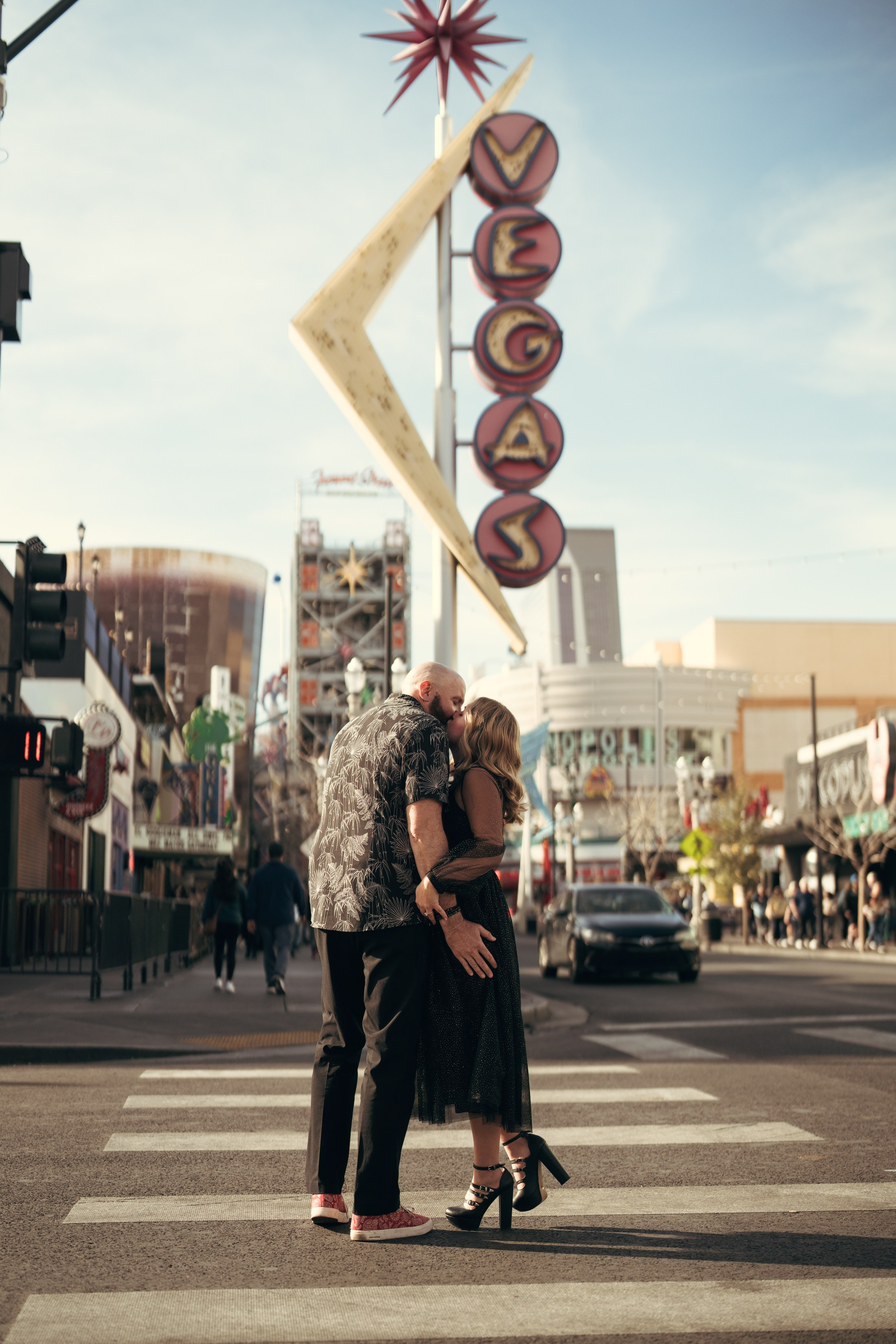 Bri&John. Wedding & elopement photographer Viktoriya Kravtsov. Las Vegas