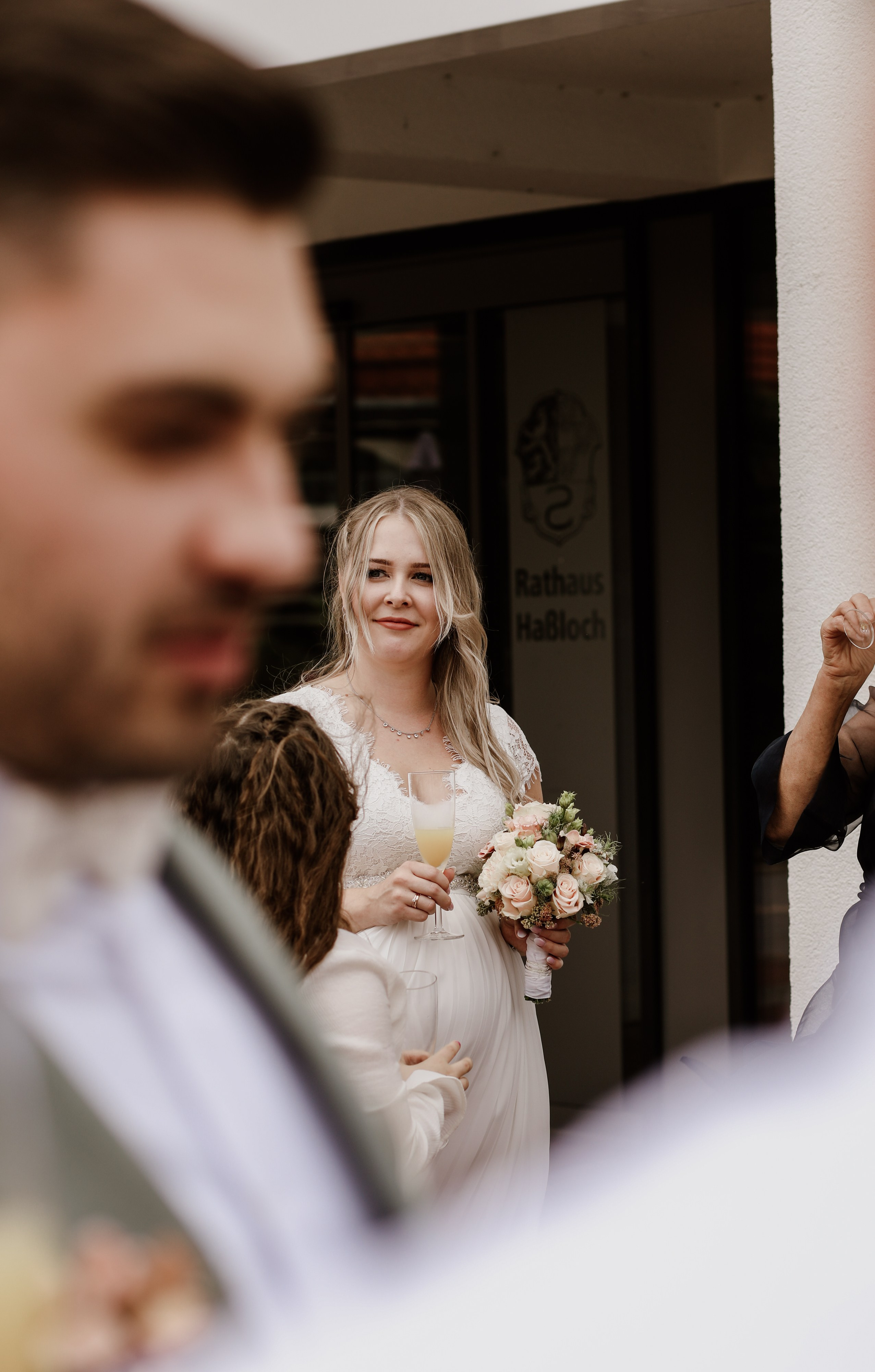 Emotionales Brautpaarporträt in Haßloch– Hochzeitsreportage Pfalz