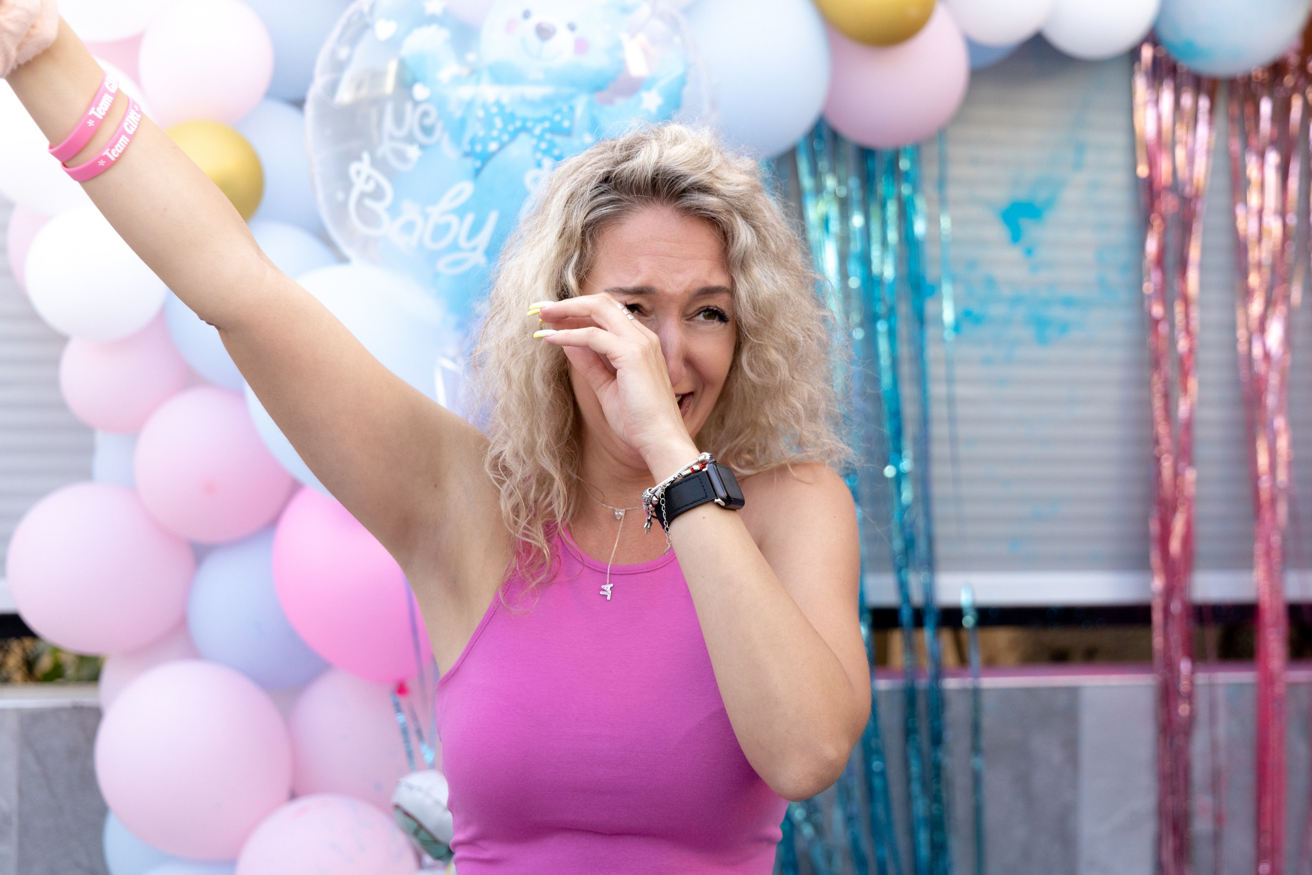 Gender Party for Alina and Michael. Home