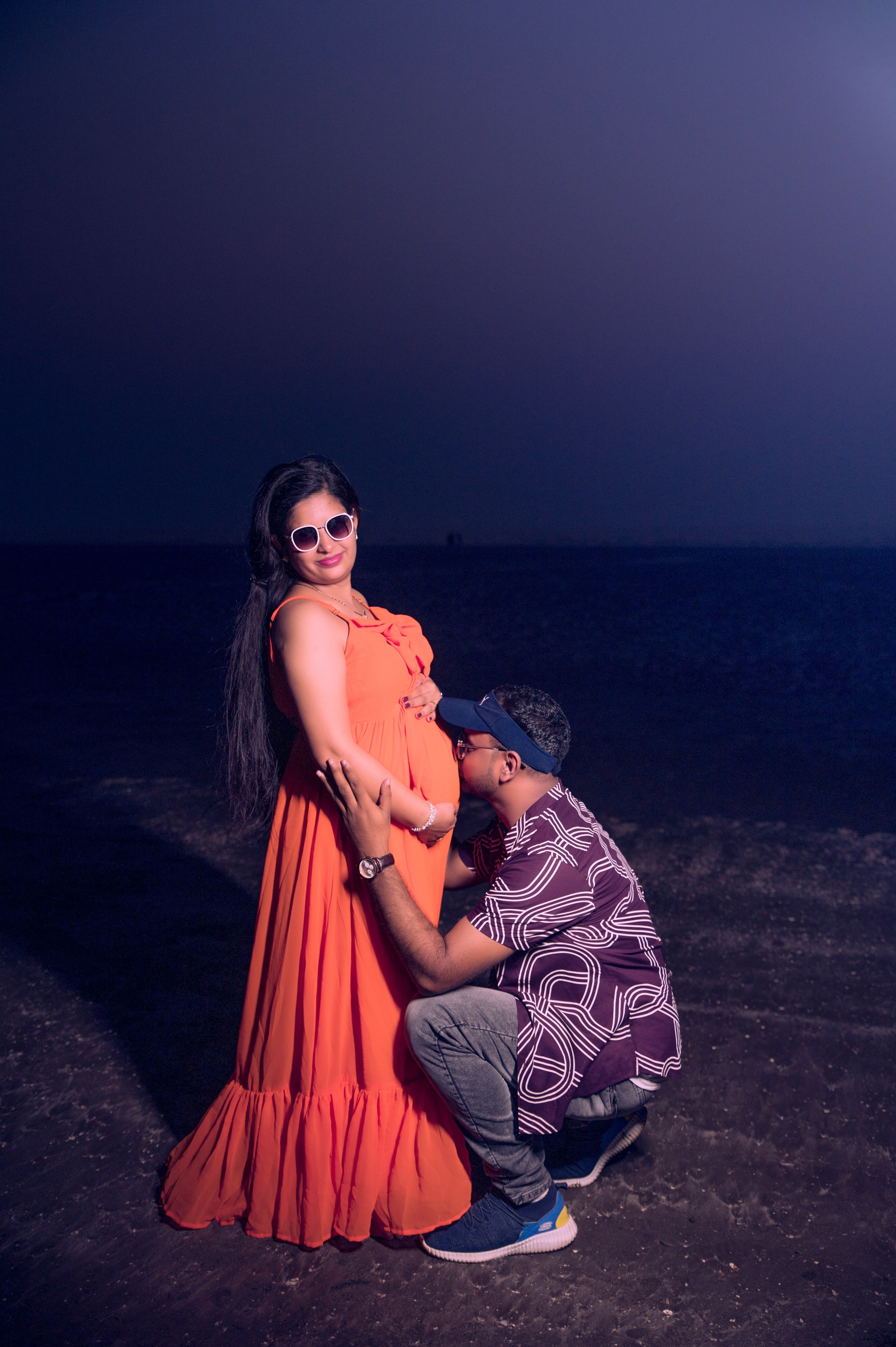 Maternity shoot. “Ajay Digital Photo Studio — Capturing Timeless Wedding Moments”