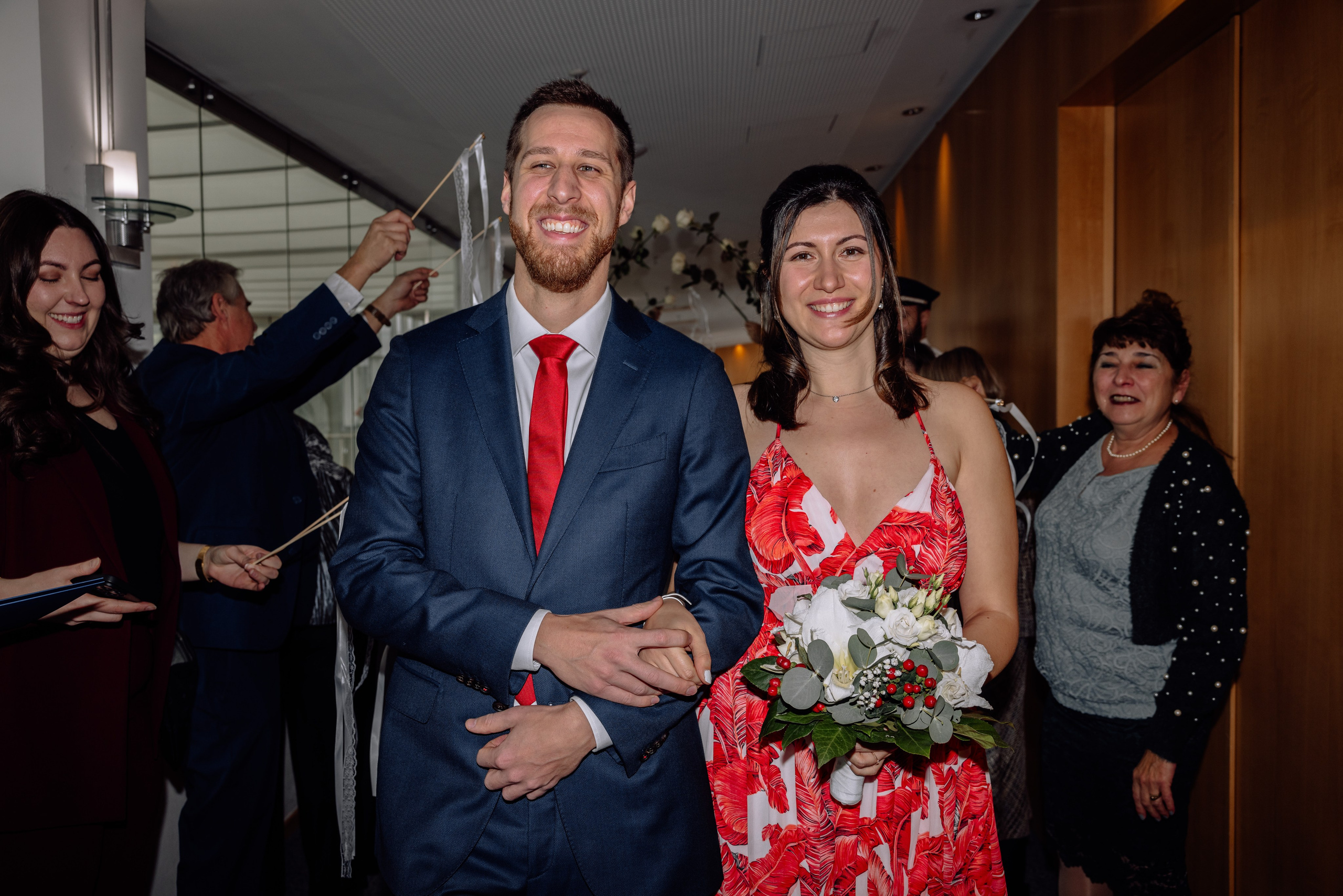 Warme Winterhochzeit in München - Standesamt Ruppertstraße. Hochzeitsfotograf München Taufe Familienfotograf Tanja Mauke