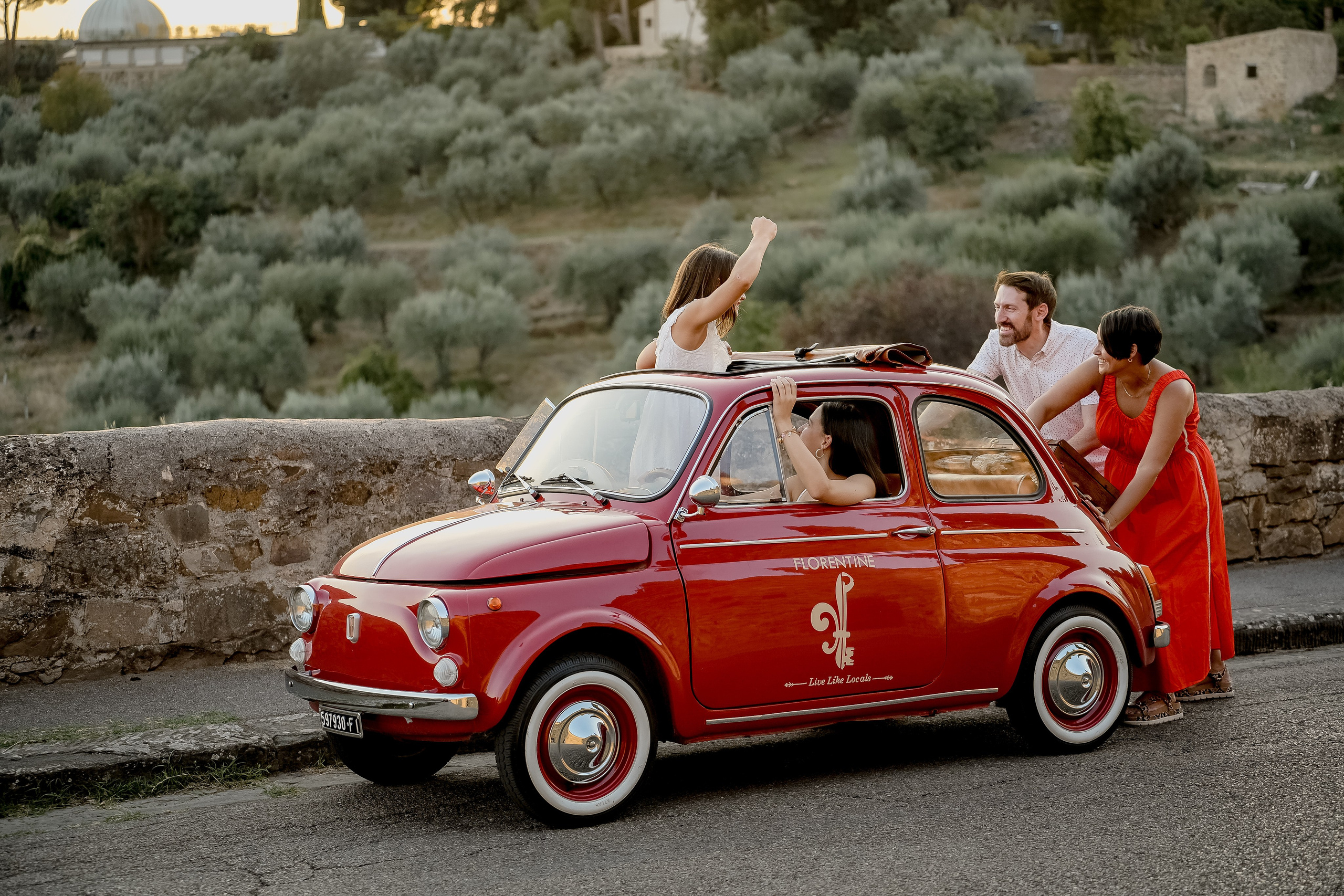 Fiat 500. Stefano Passerini Editorial Wedding Photographer in Italy