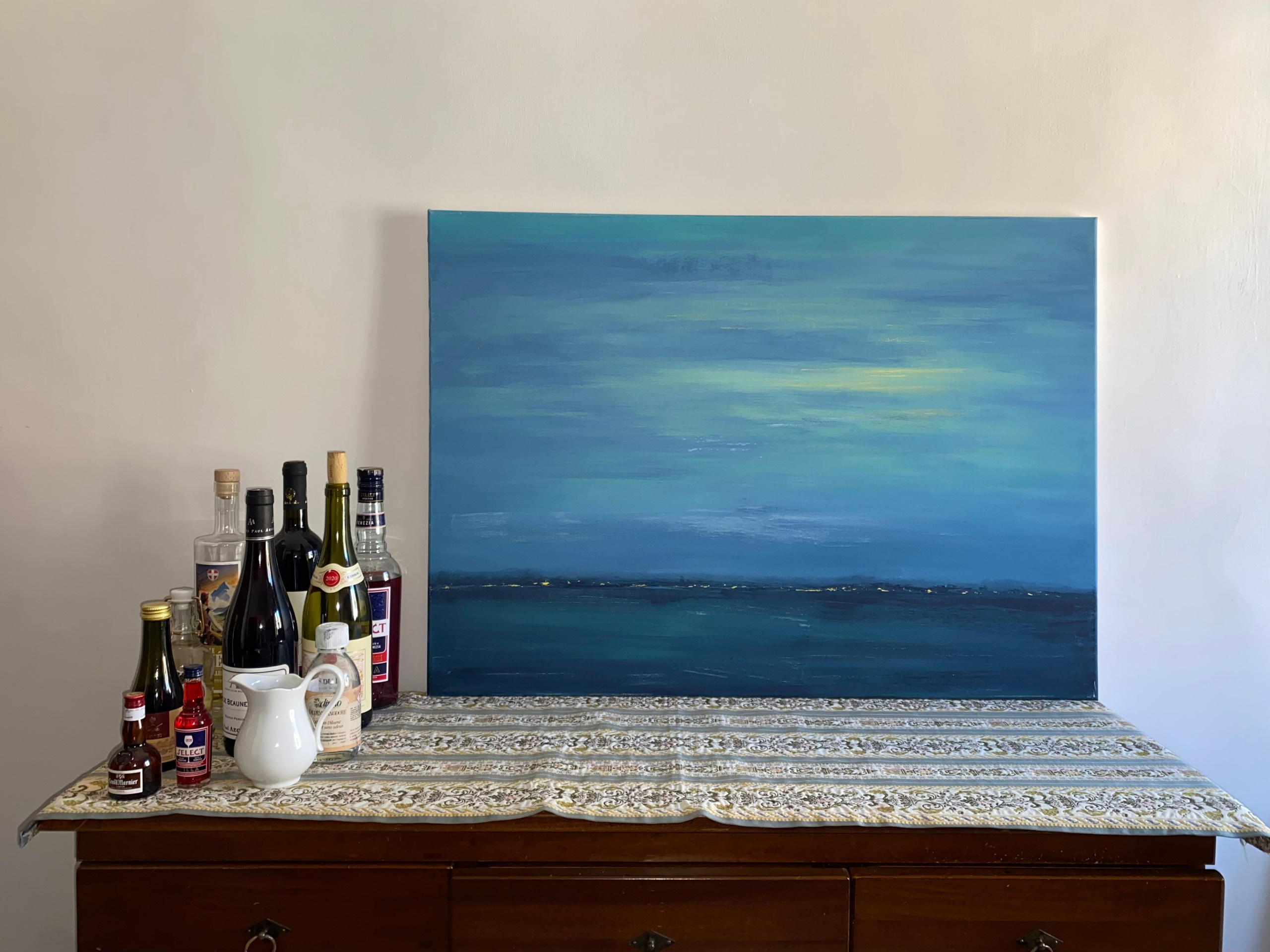 Oil on canvas, 60x95cm.