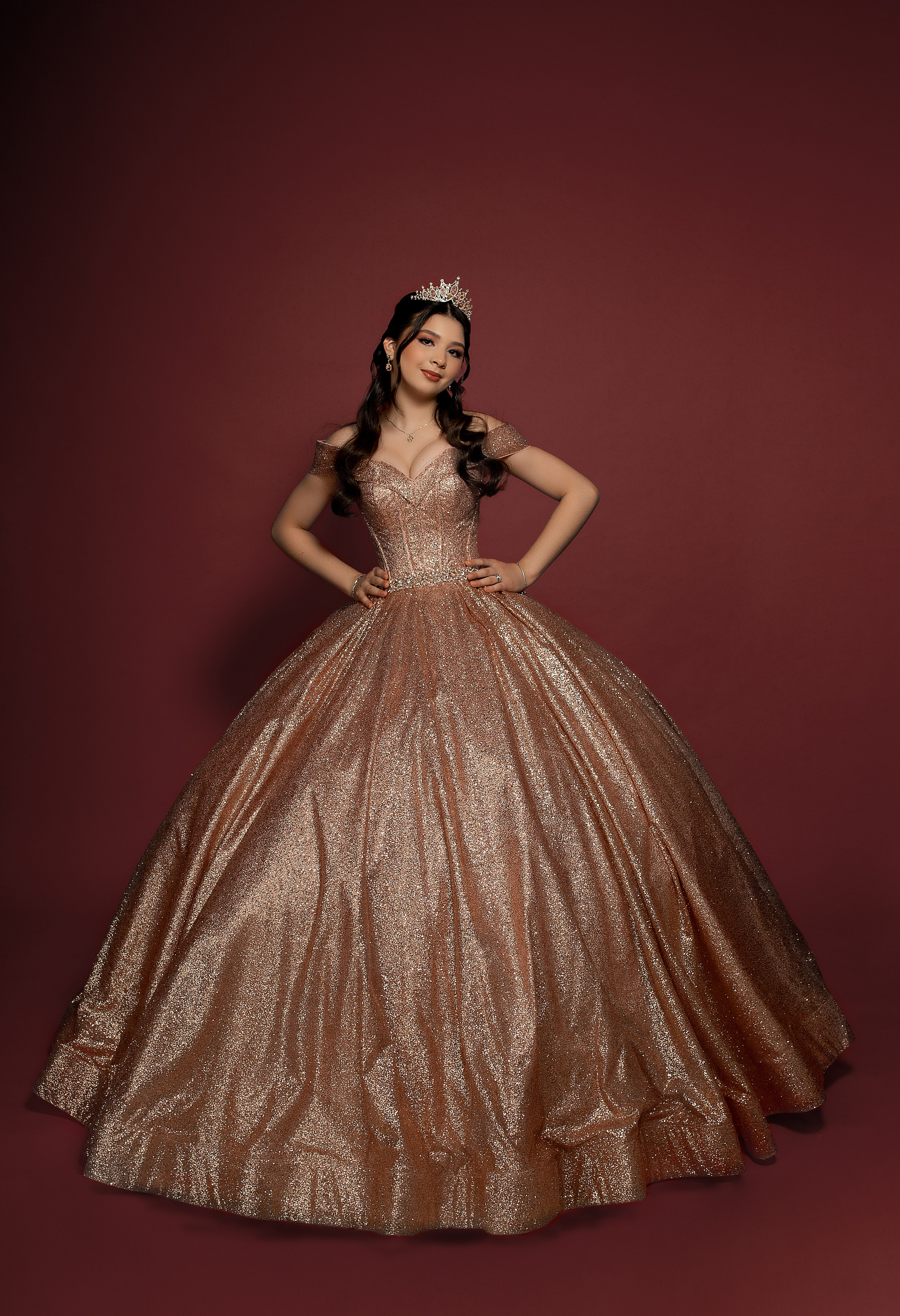 Sesion formal de XV años en estudio. Paula Maria. Виктория Кастельянос. Русскоязычный фотограф в Мексике