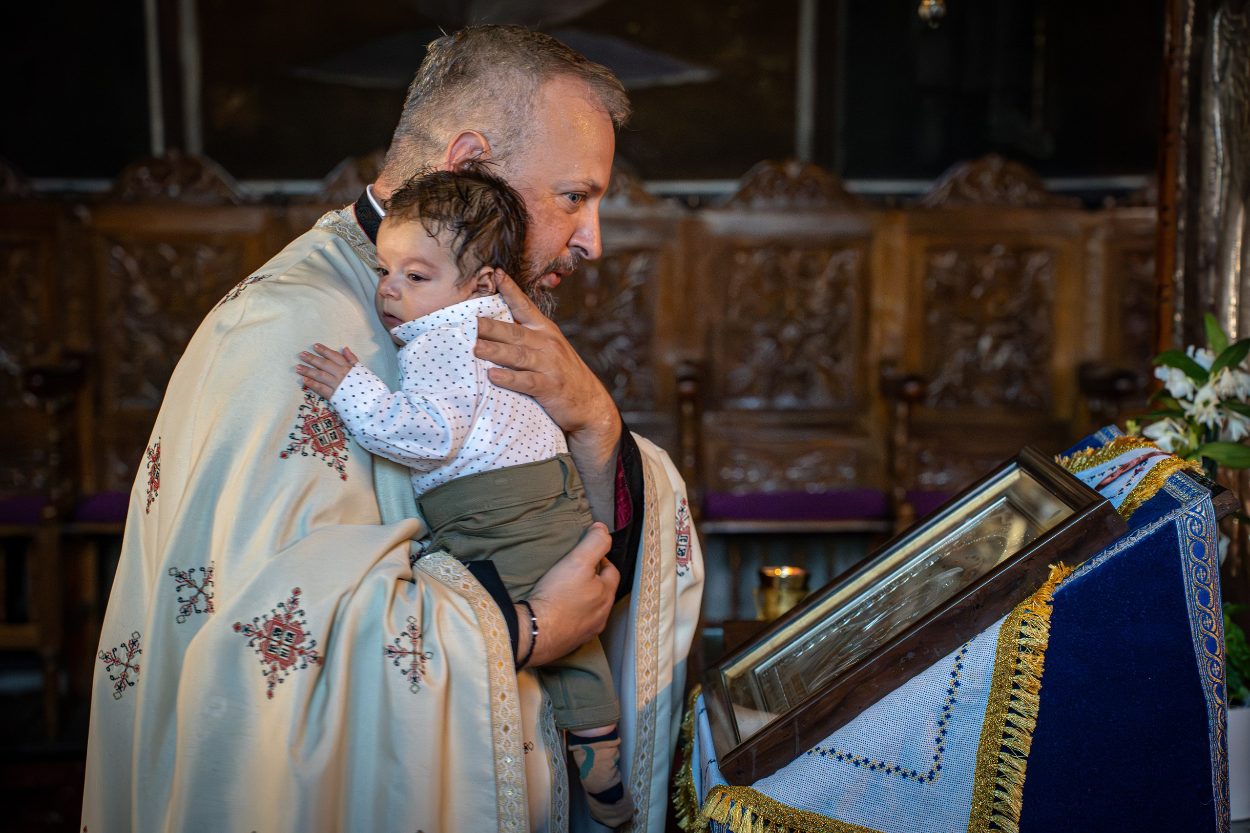 preot la botez, botez Constanta