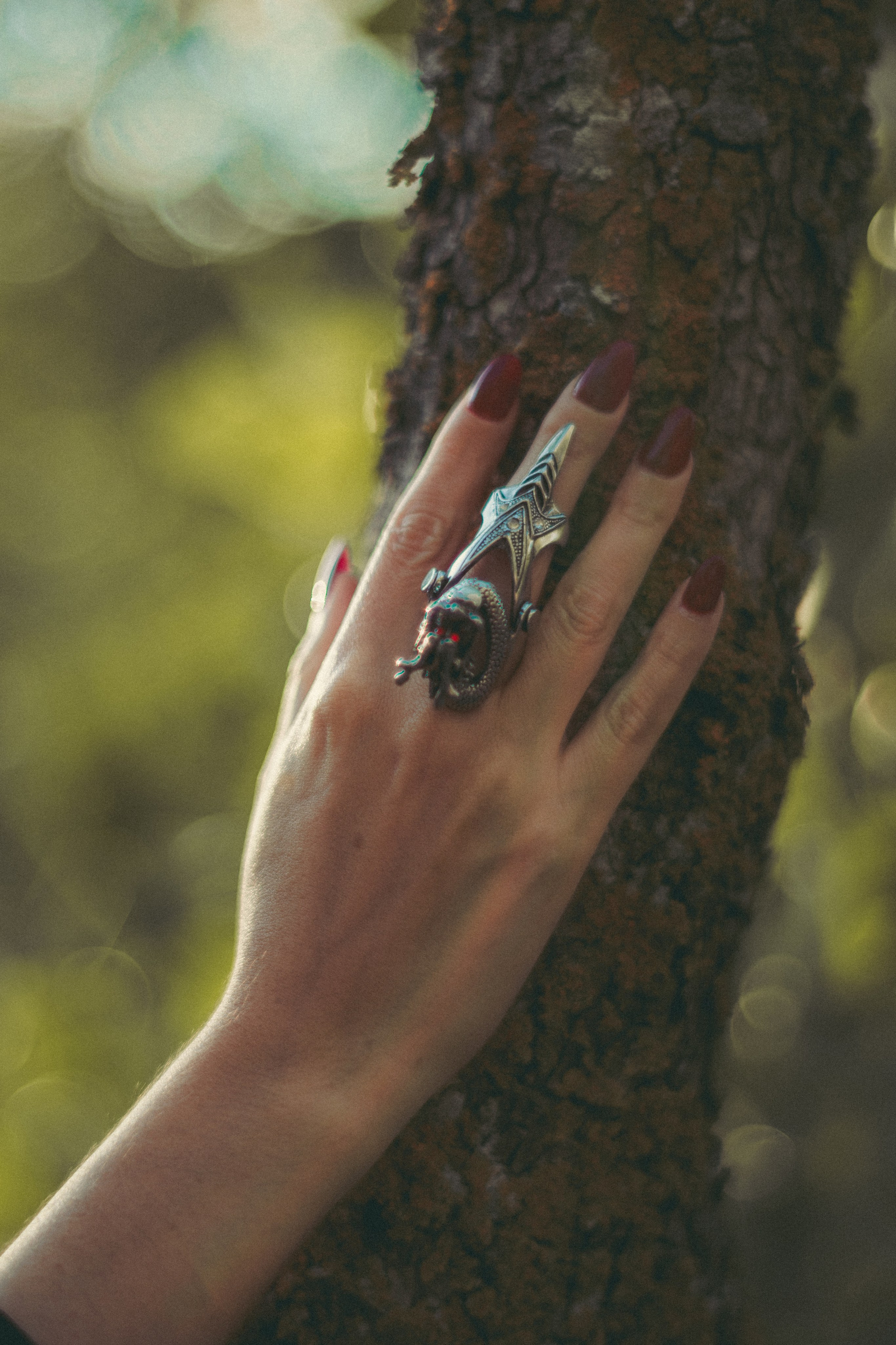 Nadia as the Forest witch. Wedding & Portrait Photographer in Athens, Greece | Kristina Gaisina