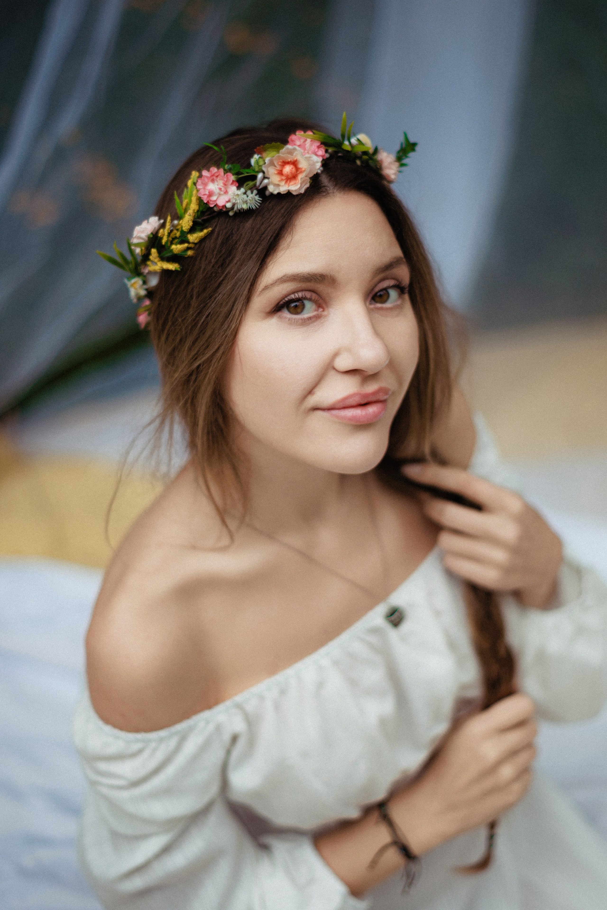 Spring theme for Elena. Wedding & Portrait Photographer in Athens, Greece | Kristina Gaisina