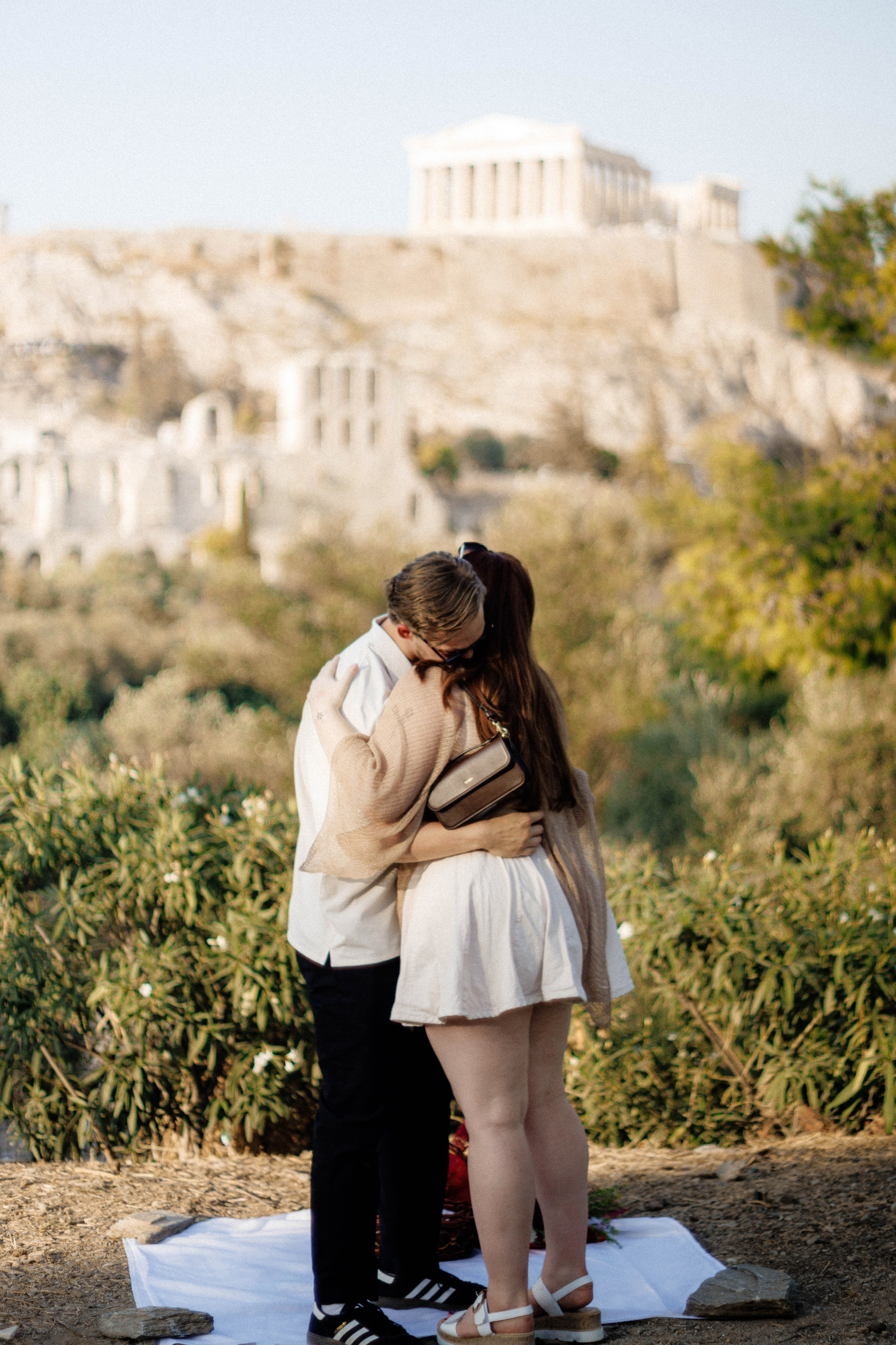 Casey’s proposal to Maddie in Athens. Wedding & Portrait Photographer in Athens, Greece | Kristina Gaisina