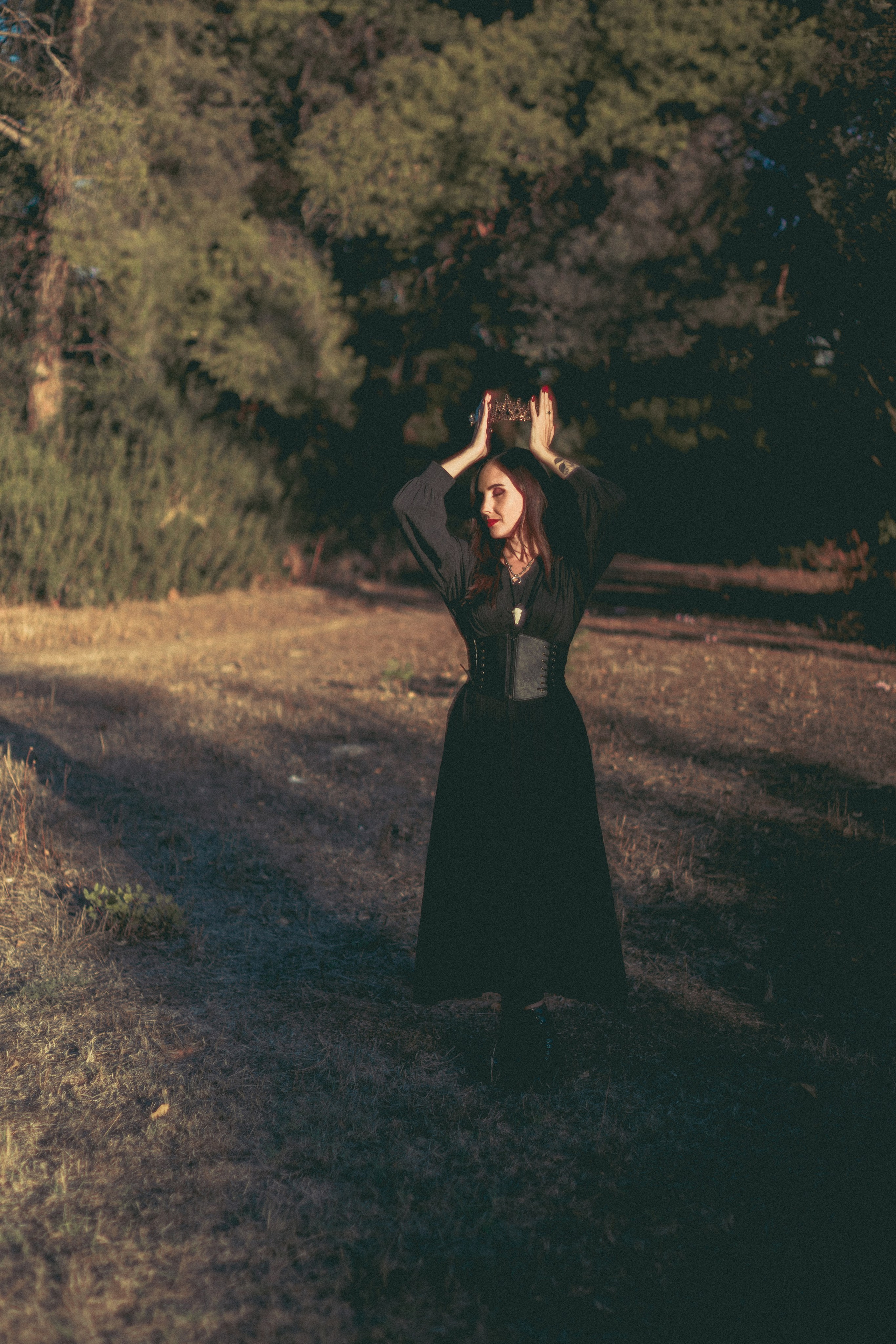 Nadia as the Forest witch. Wedding & Portrait Photographer in Athens, Greece | Kristina Gaisina