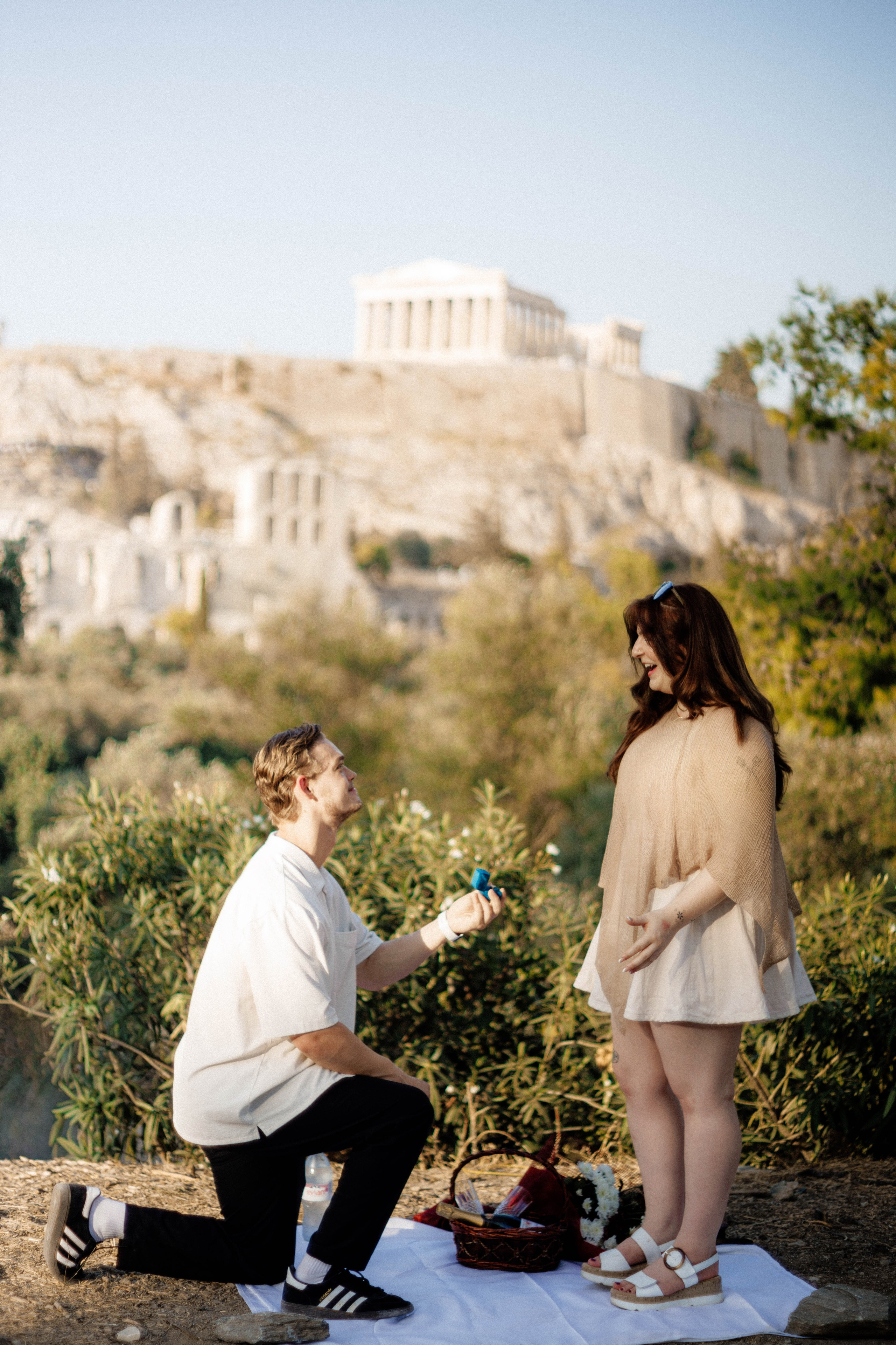 Casey’s proposal to Maddie in Athens. Wedding & Portrait Photographer in Athens, Greece | Kristina Gaisina