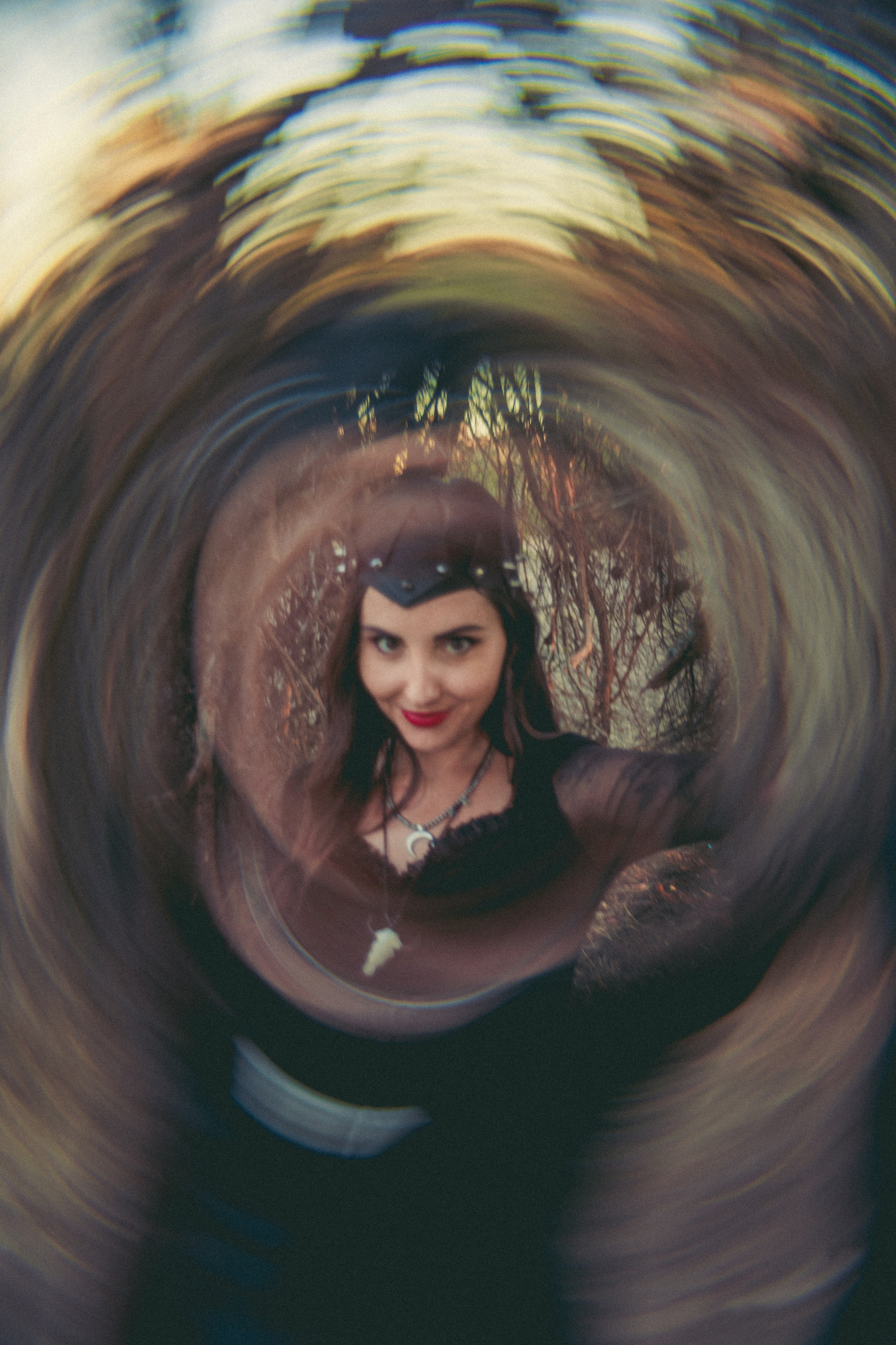 Nadia as the Forest witch. Wedding & Portrait Photographer in Athens, Greece | Kristina Gaisina