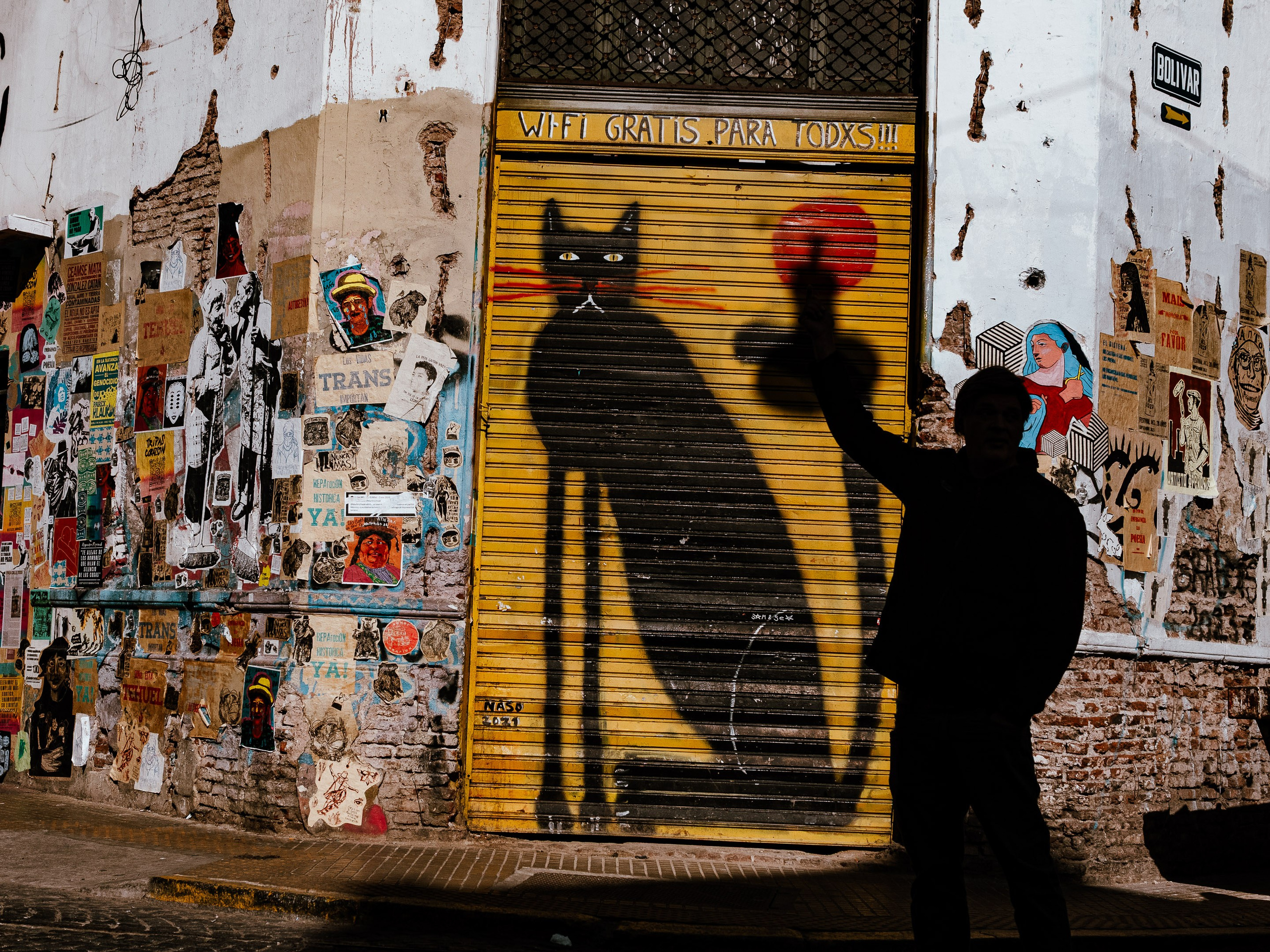 San Telmo neighborhood, City of Buenos Aires, Argentina. Federico Borobio, street and documentary photography.