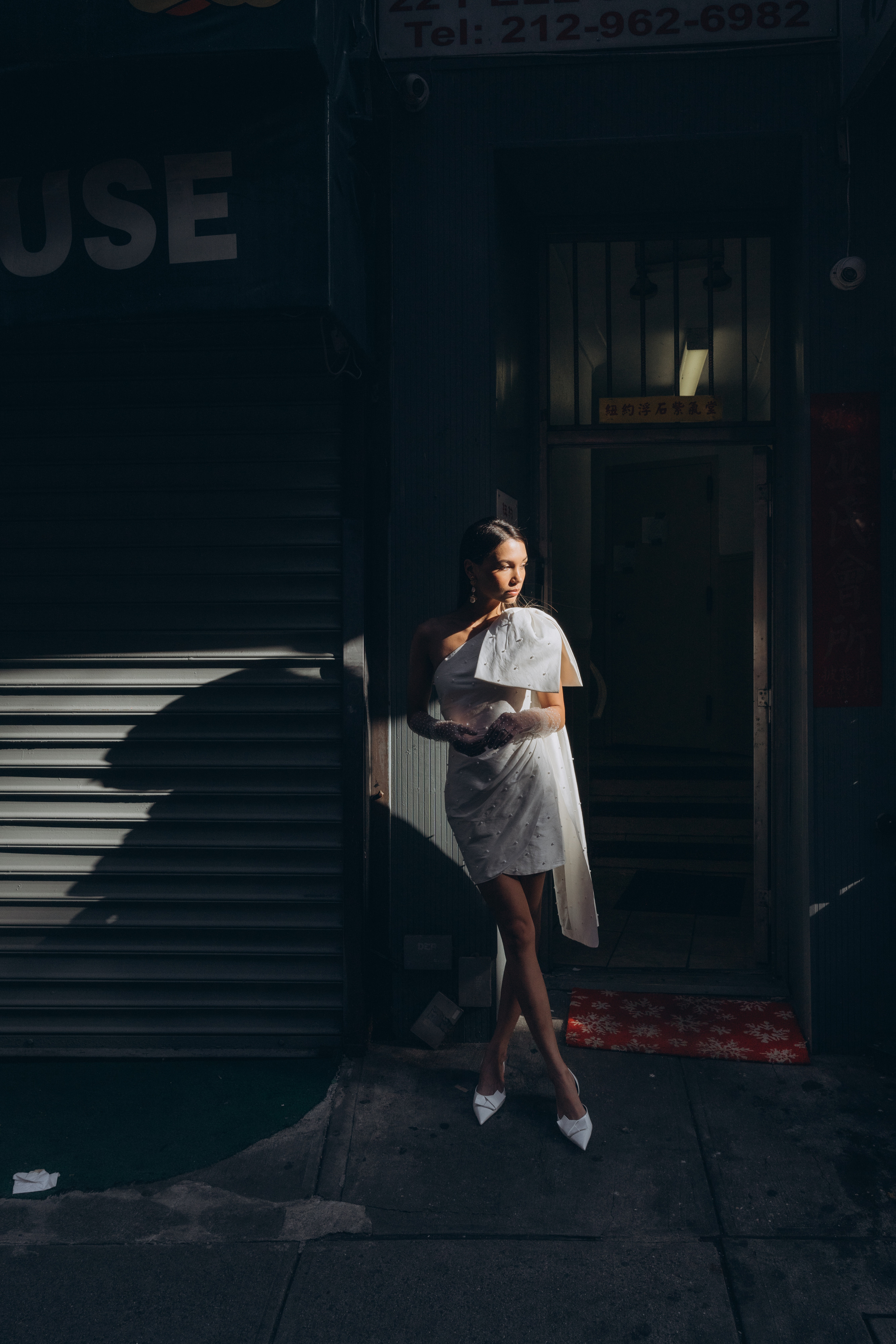 Sabrina and Pranav’s Stylish Chinatown Engagement Session. Wedding photographer and videographer New York | New Jersey