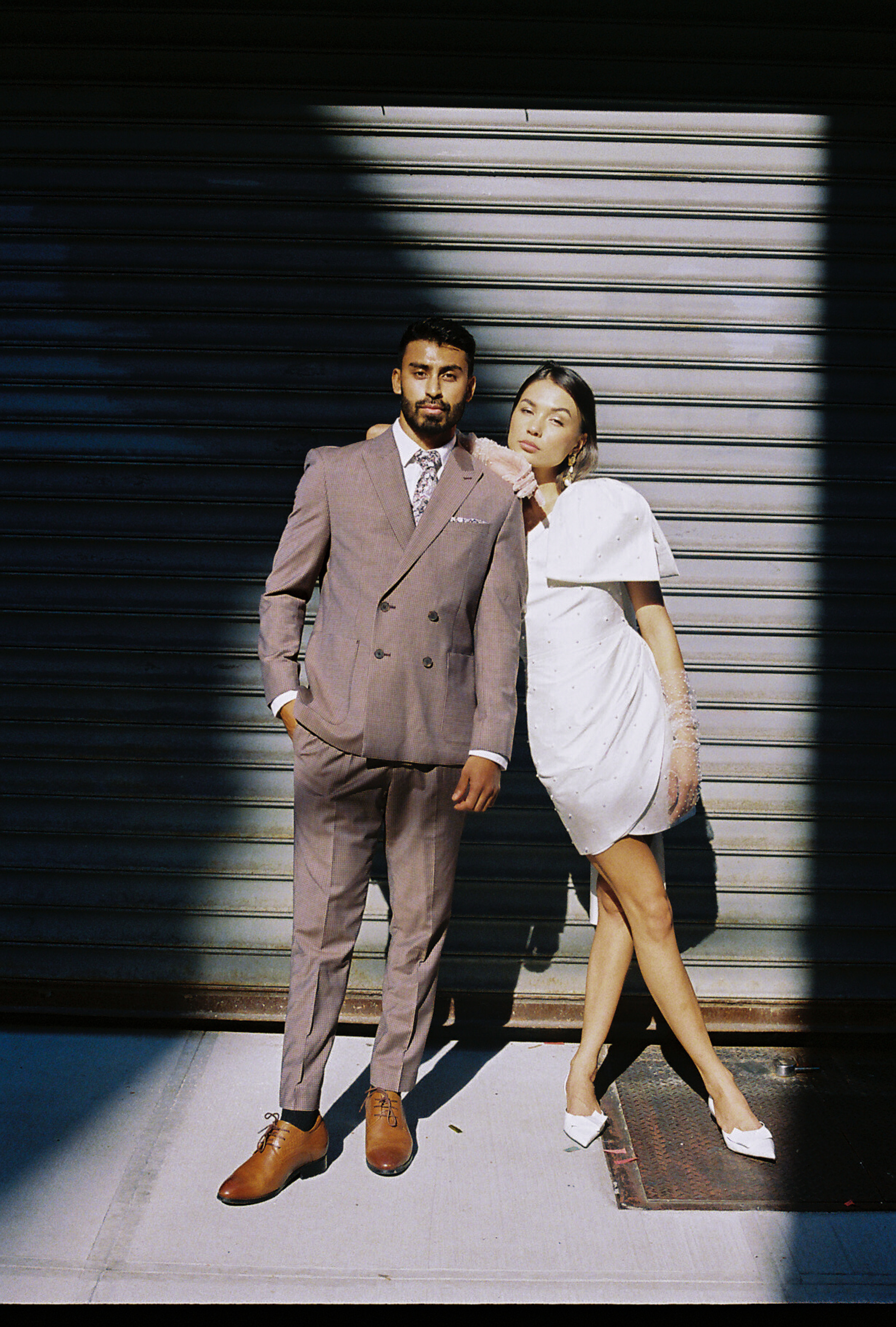Sabrina and Pranav’s Stylish Chinatown Engagement Session. Wedding photographer and videographer New York | New Jersey