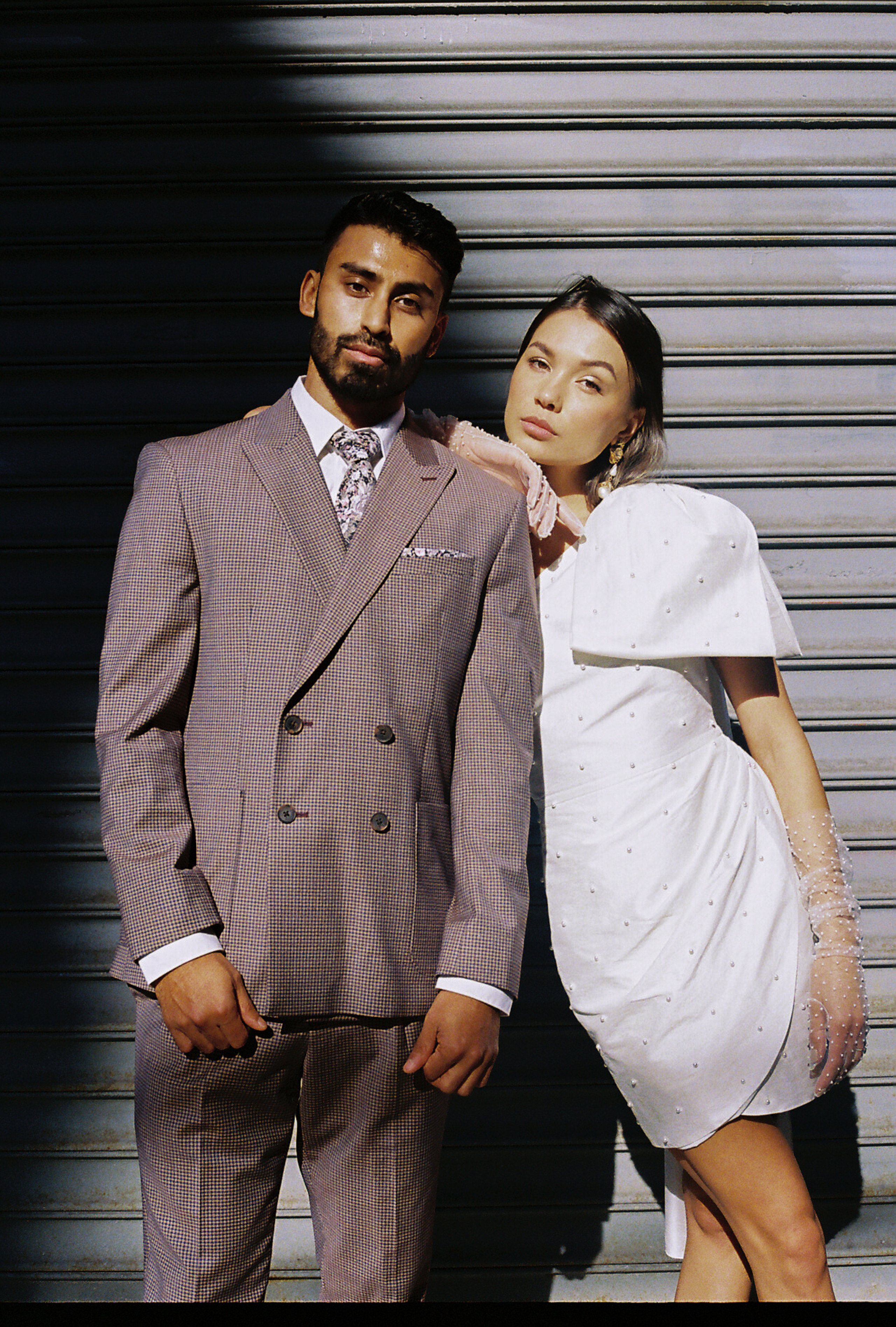 Sabrina and Pranav’s Stylish Chinatown Engagement Session. Wedding photographer and videographer New York | New Jersey