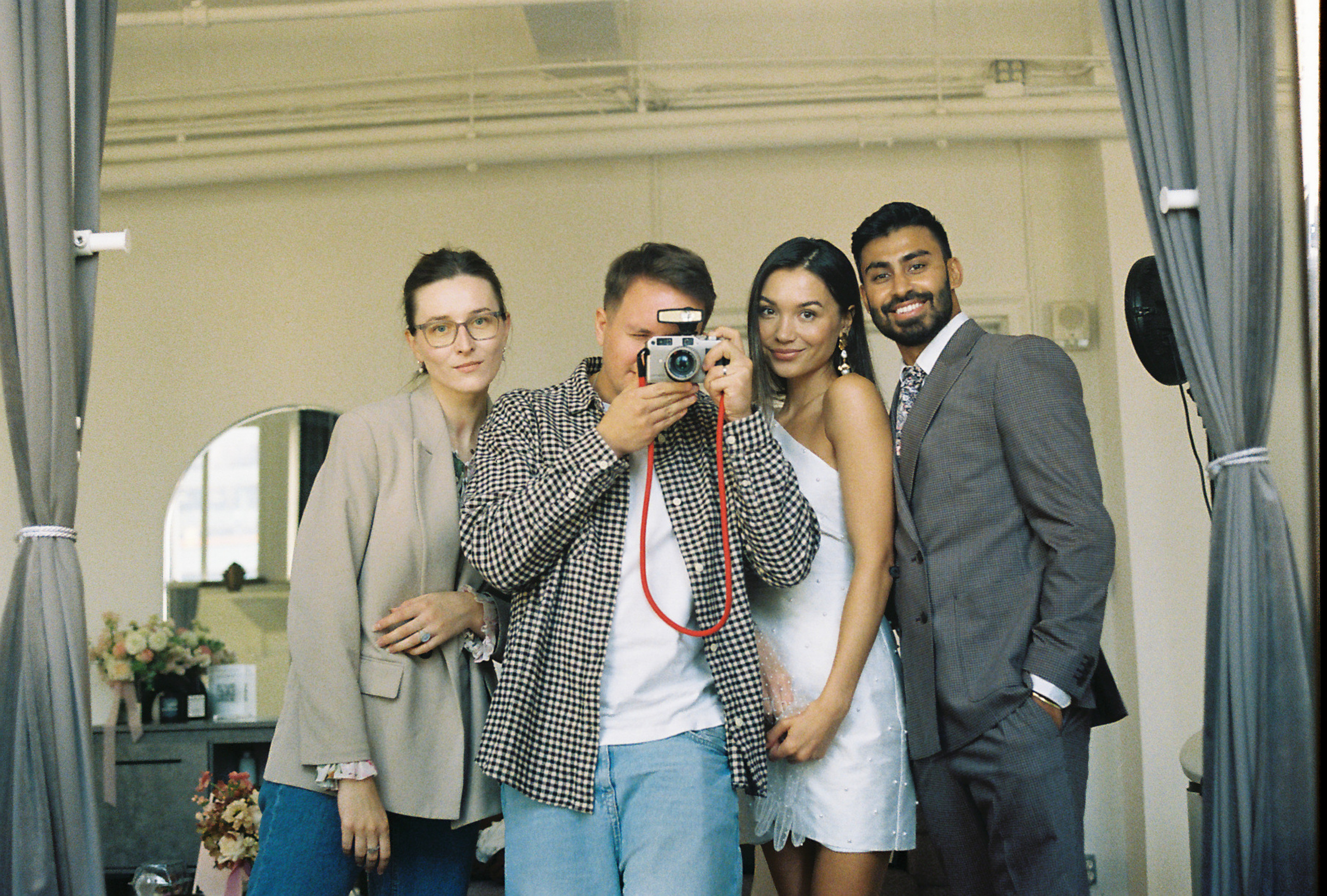 Sabrina and Pranav’s Stylish Chinatown Engagement Session. Wedding photographer and videographer New York | New Jersey