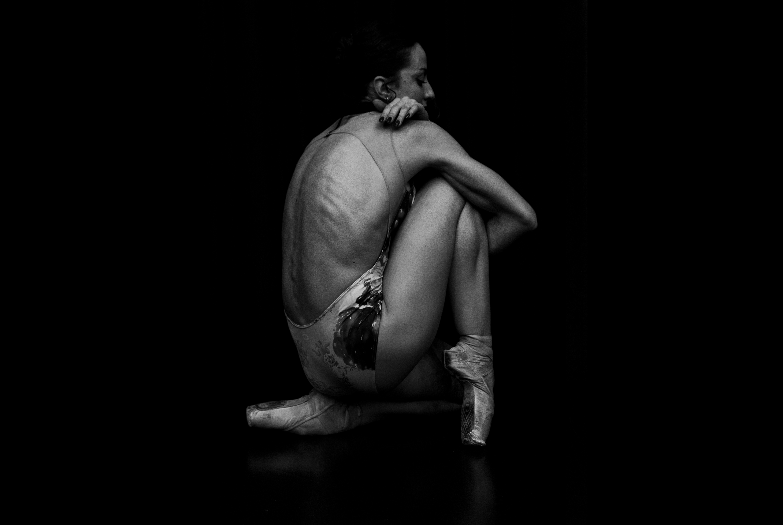 Body in Black. Ballet and artistic photographer in Prague Francesco Sanvito
