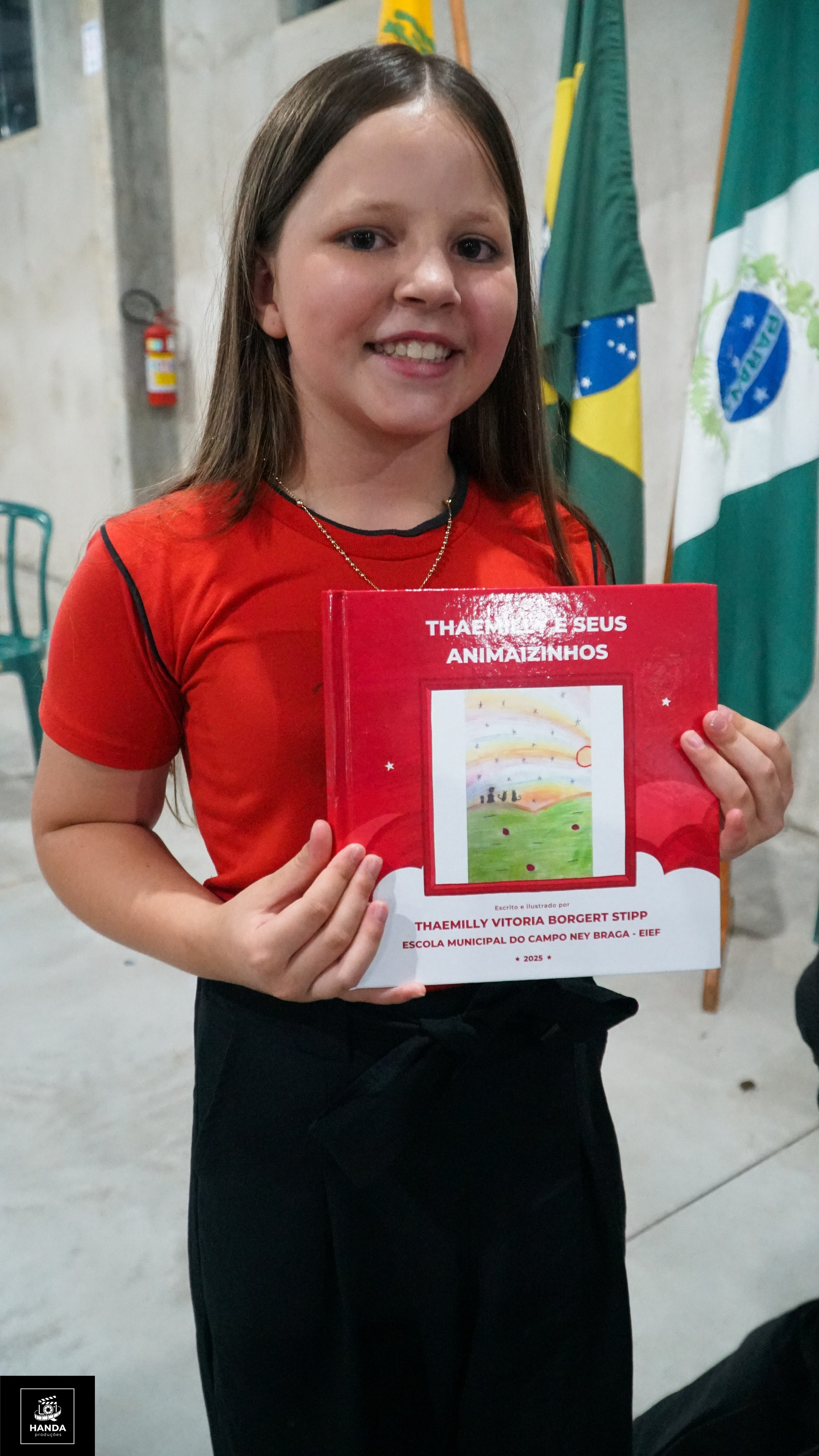 Noite autógrafos colégio Aurélio Buarque de Holanda. Handa Produções