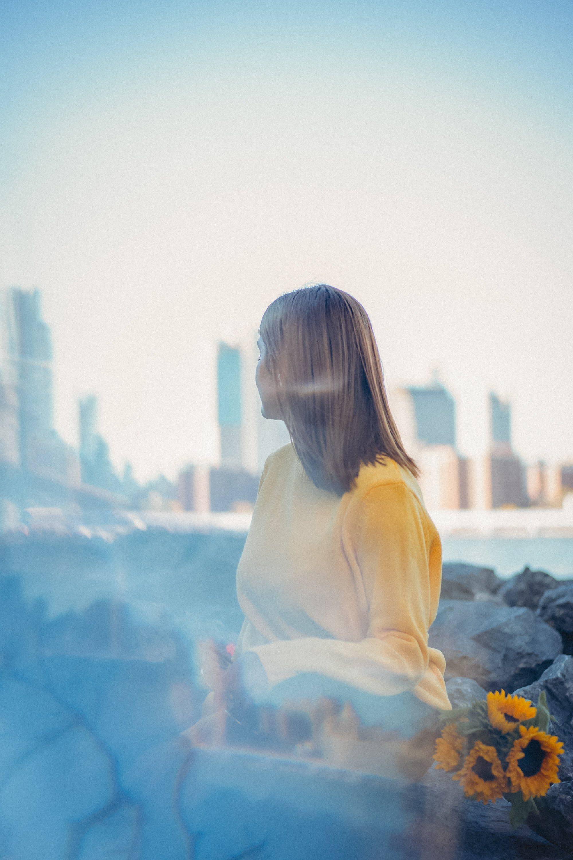 Photoshoot in Dumbo. Portrait and wedding photographer in New York