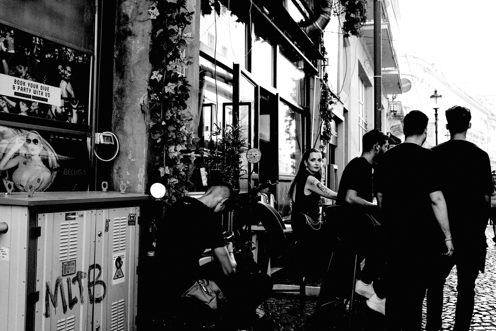 B&W Street. Humanistic street photographer in Bucharest