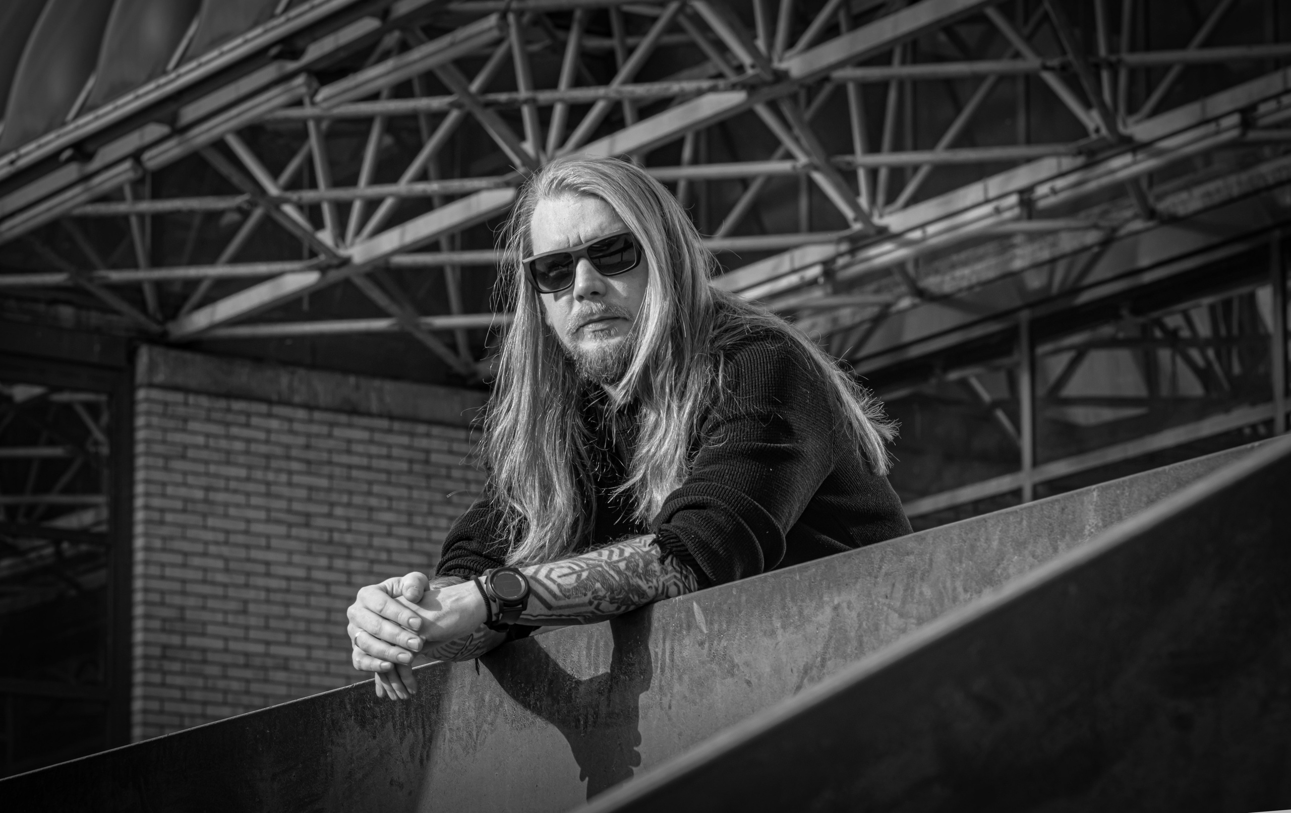 Andrey - tattoo artist, looks like a movie star. Виктория Федосеенко, фотограф в Сербии