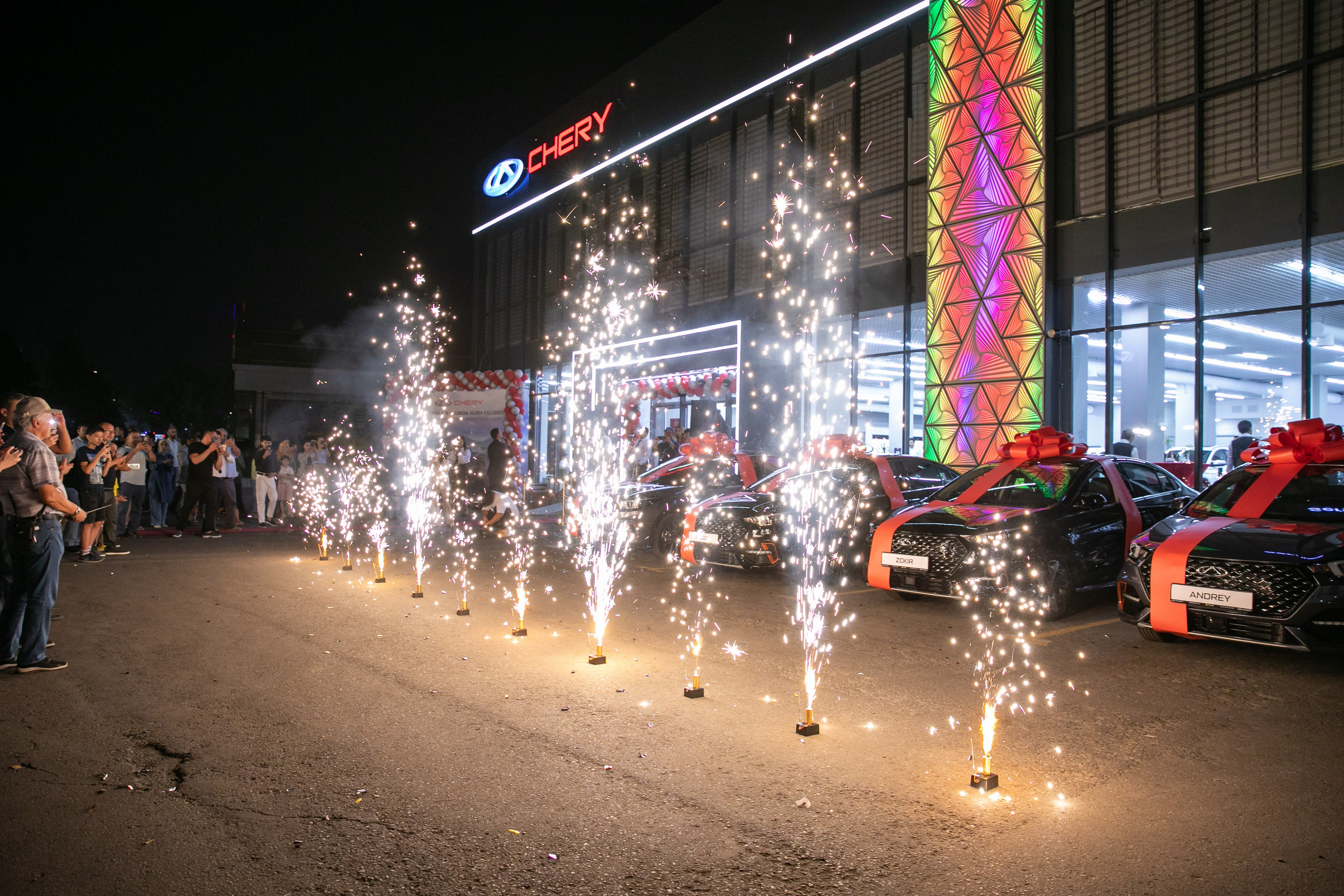 Открытие Chery. Профессиональная Фото-Видео Студия Геннадия Нестеренко | Ташкент и Весь Узбекистан