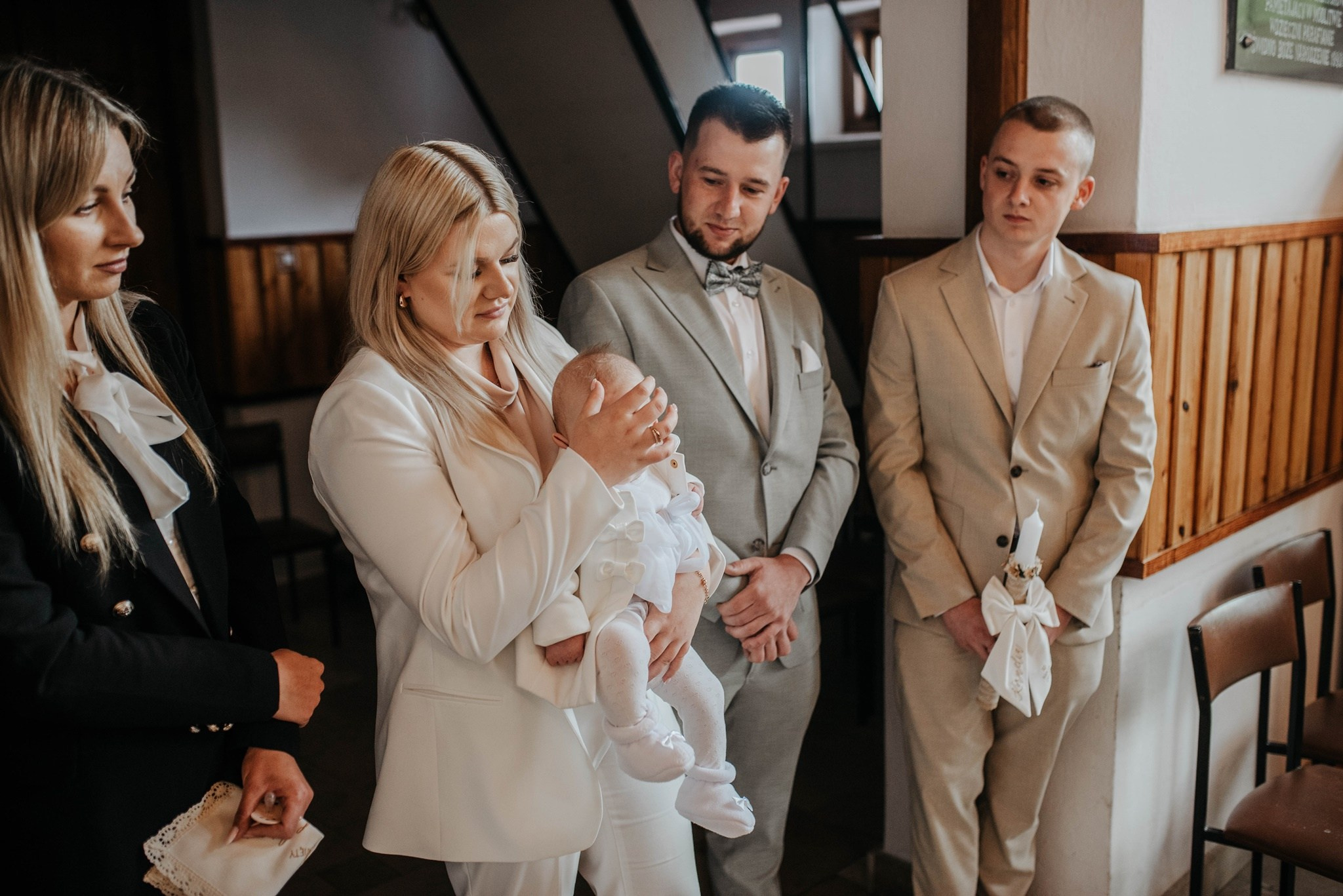 Chrzest Święty Kornelii. Dominika Strachacka Fotografia | Fotograf ślubny i rodzinny Opole Lubelskie Lublin