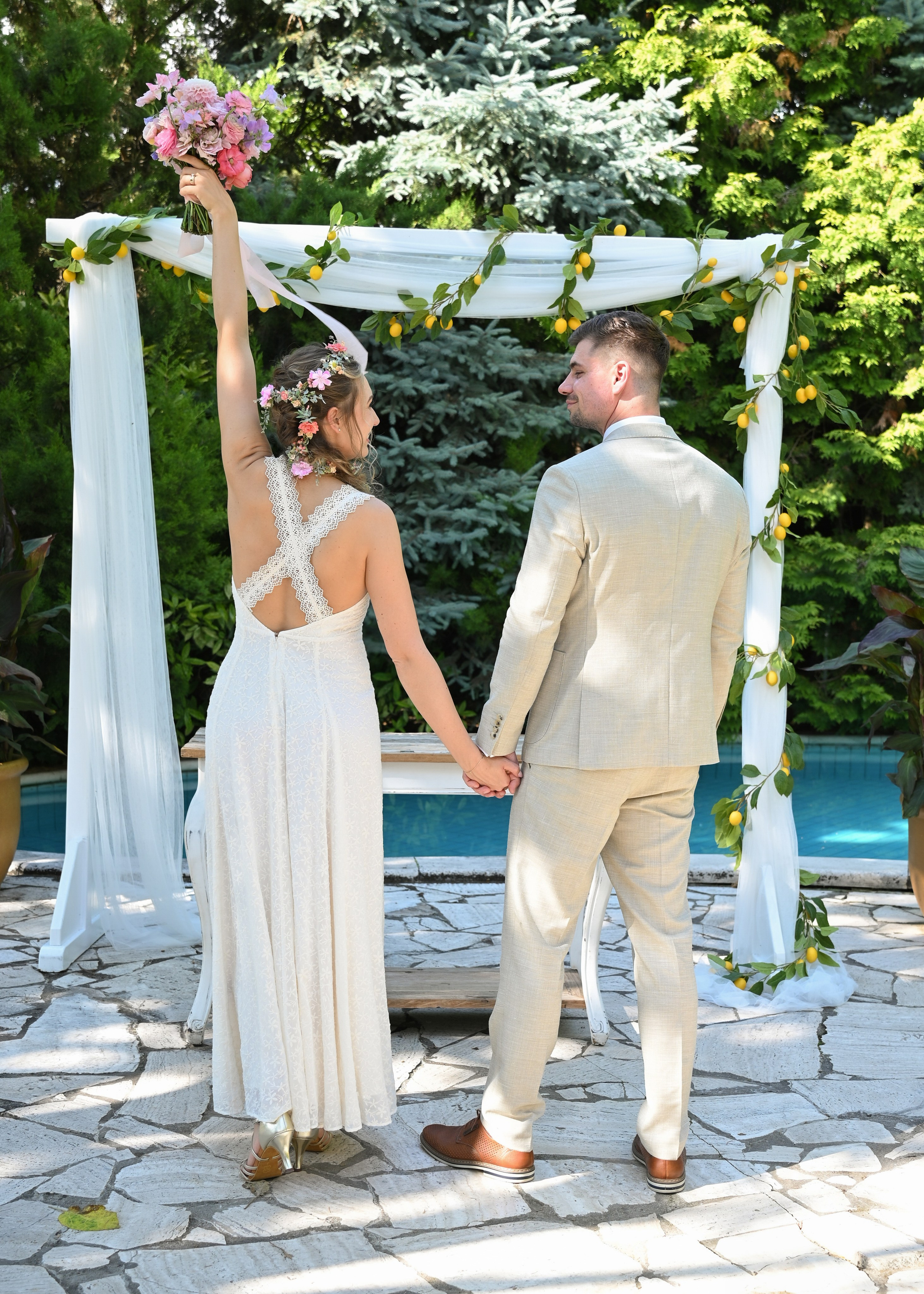 Phillip & Michaela in Bratislava. Photo Vienna and Bratislava