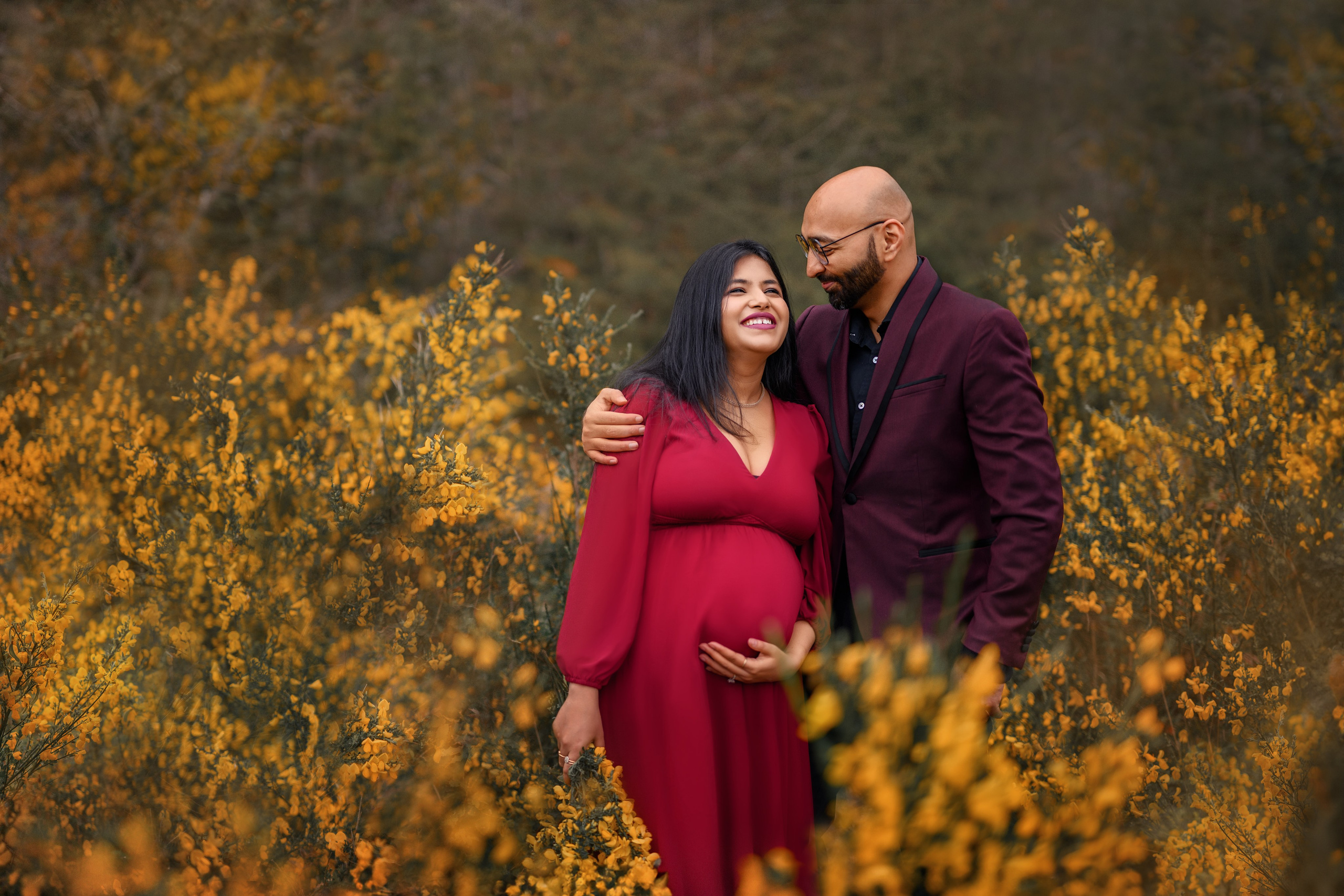 Azra & Akil. Wedding & family photography in Seattle area. Helen Michelle photographer