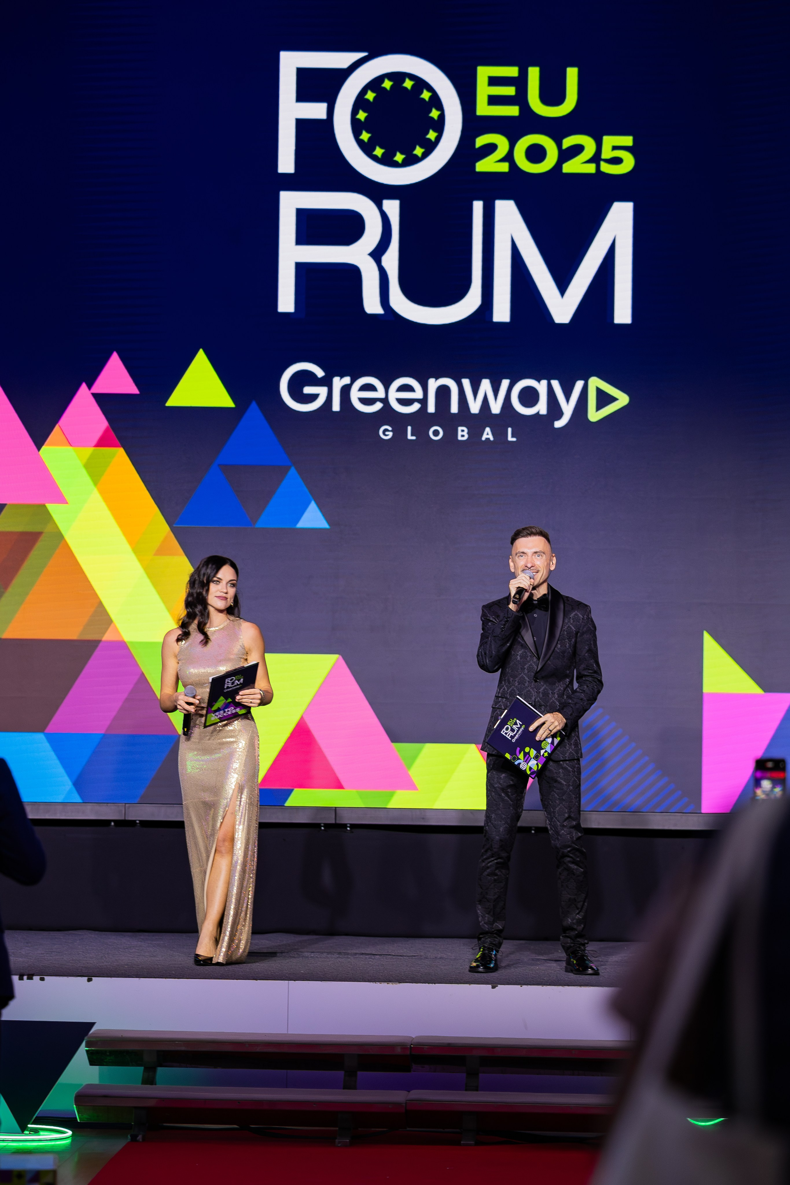 EU Forum Greenway Global Хорватия. Ведущая Москва Лена Чайка