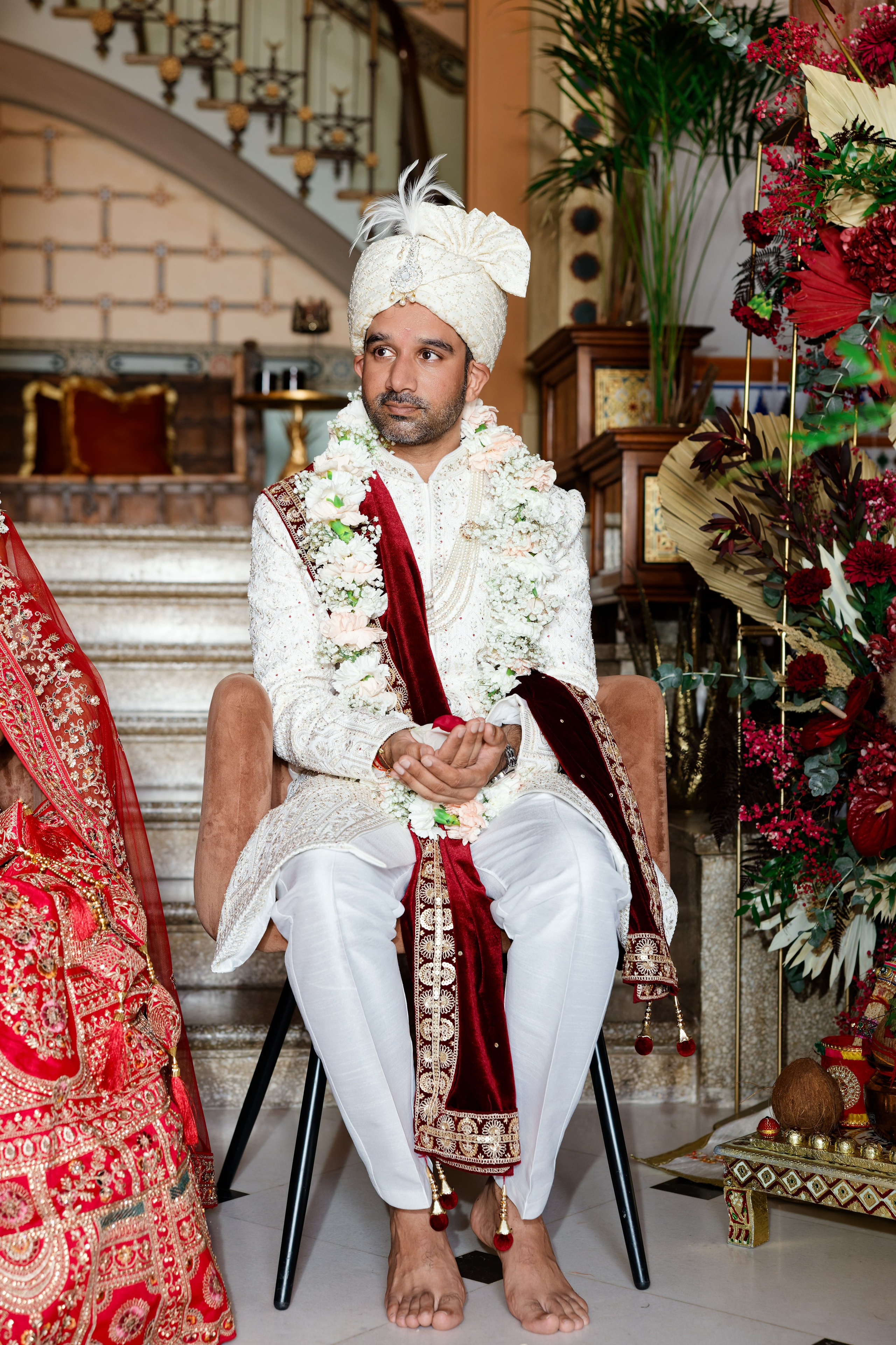 Indian wedding at Gran Villa Rosa, Barcelona