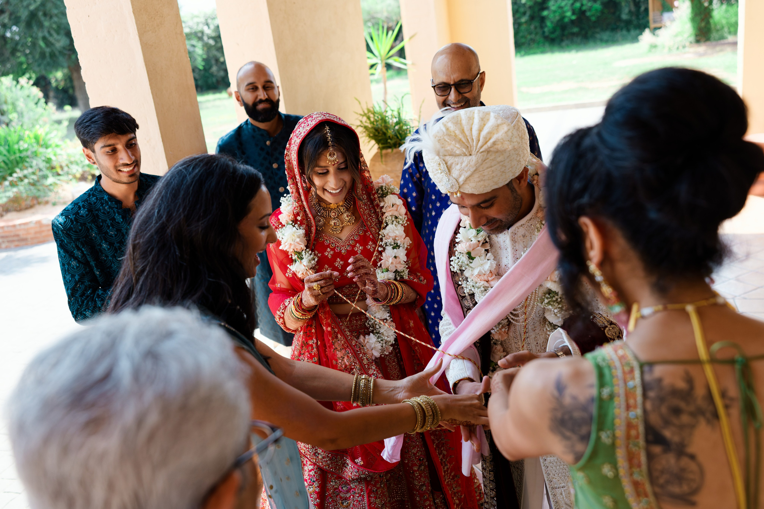 Indian wedding at Gran Villa Rosa, Barcelona