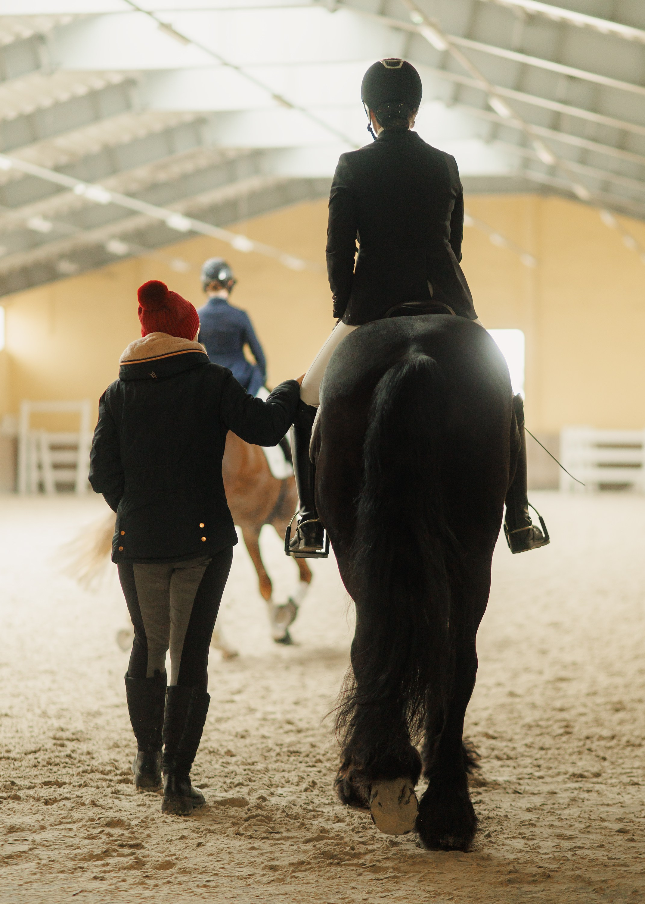 Partynice dressage \ feb'25. Kaja | fotograf we Wrocławiu | ludzie i psy