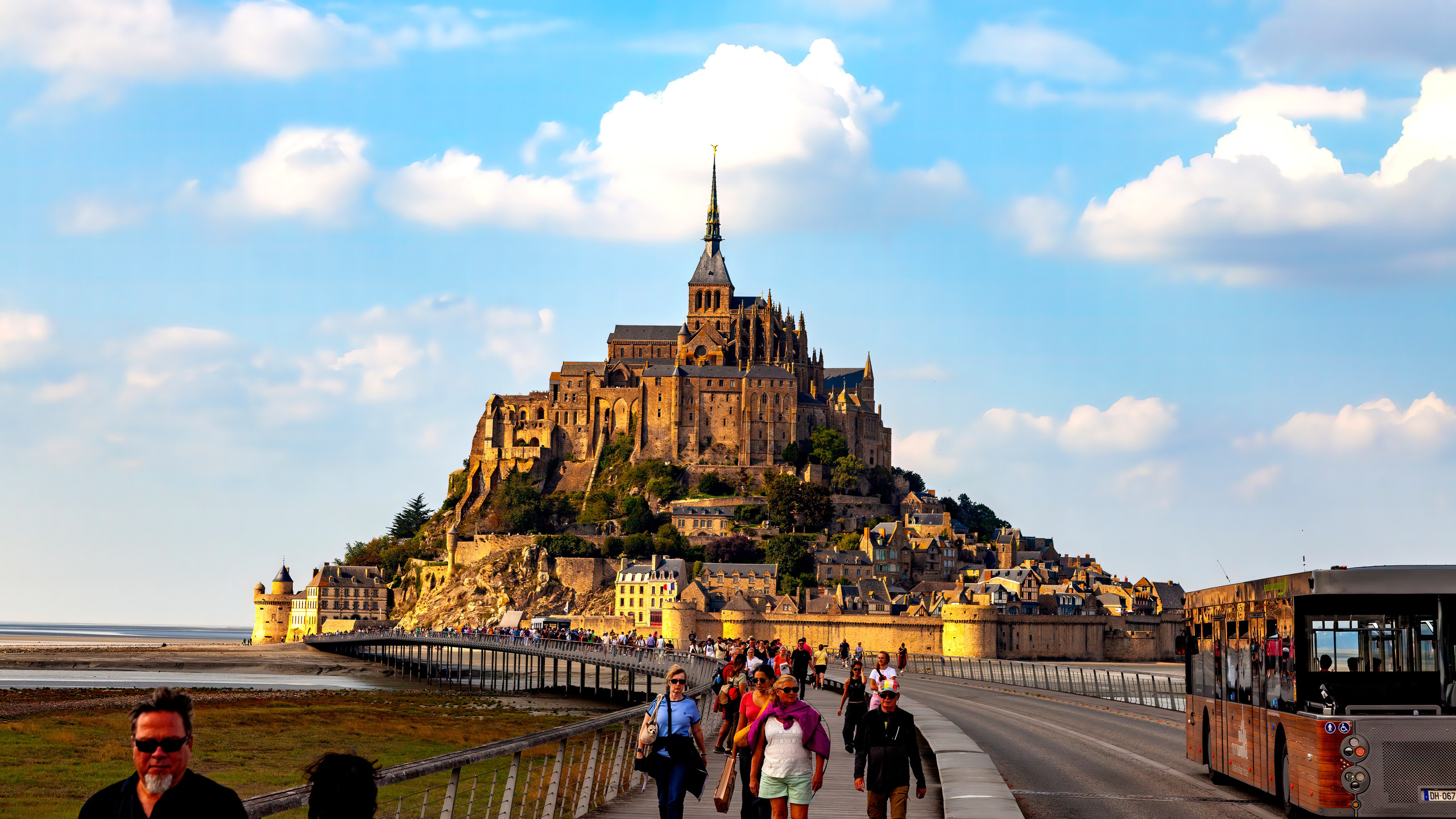 183.Abbey of Mont Saint Michel.France.20.9.2024. Путешествия в формате 360......