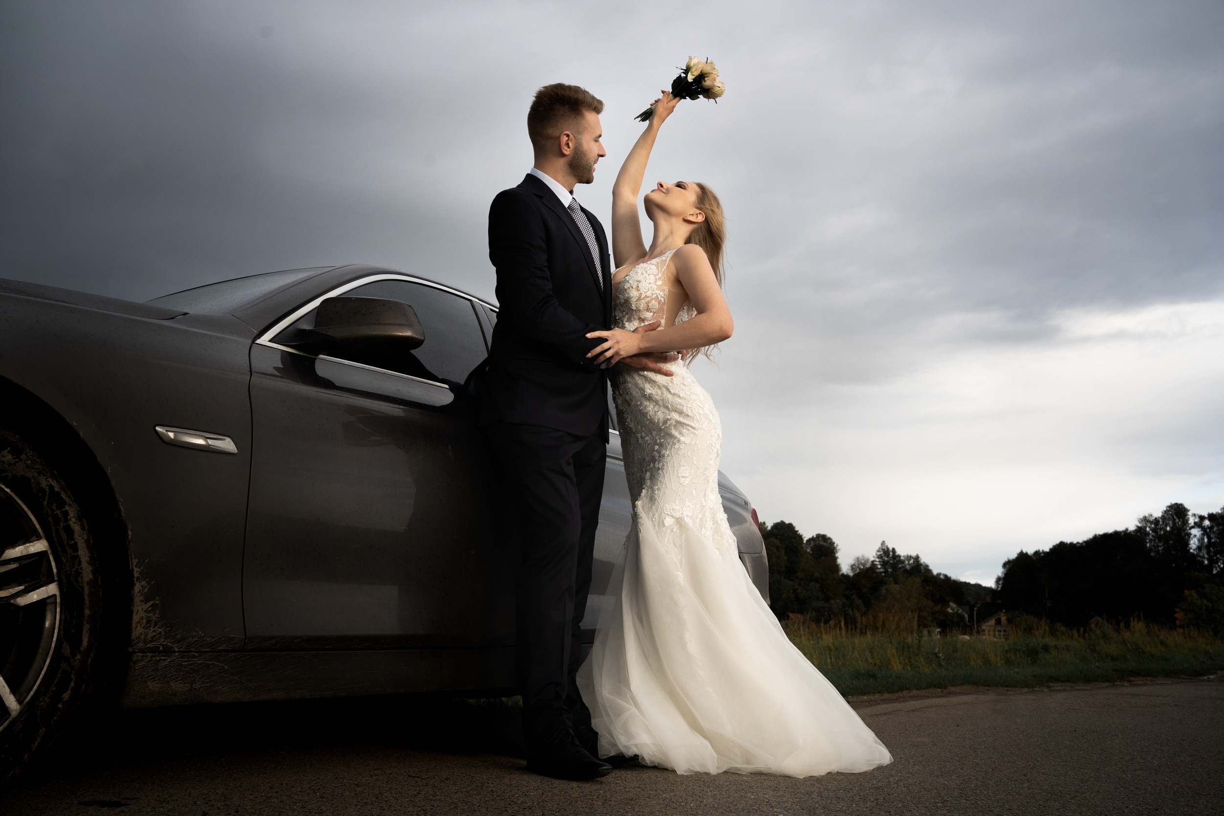 Ślubna. FOTOGRAF W WARSZAWIE ELENA CHEBARKAEVA