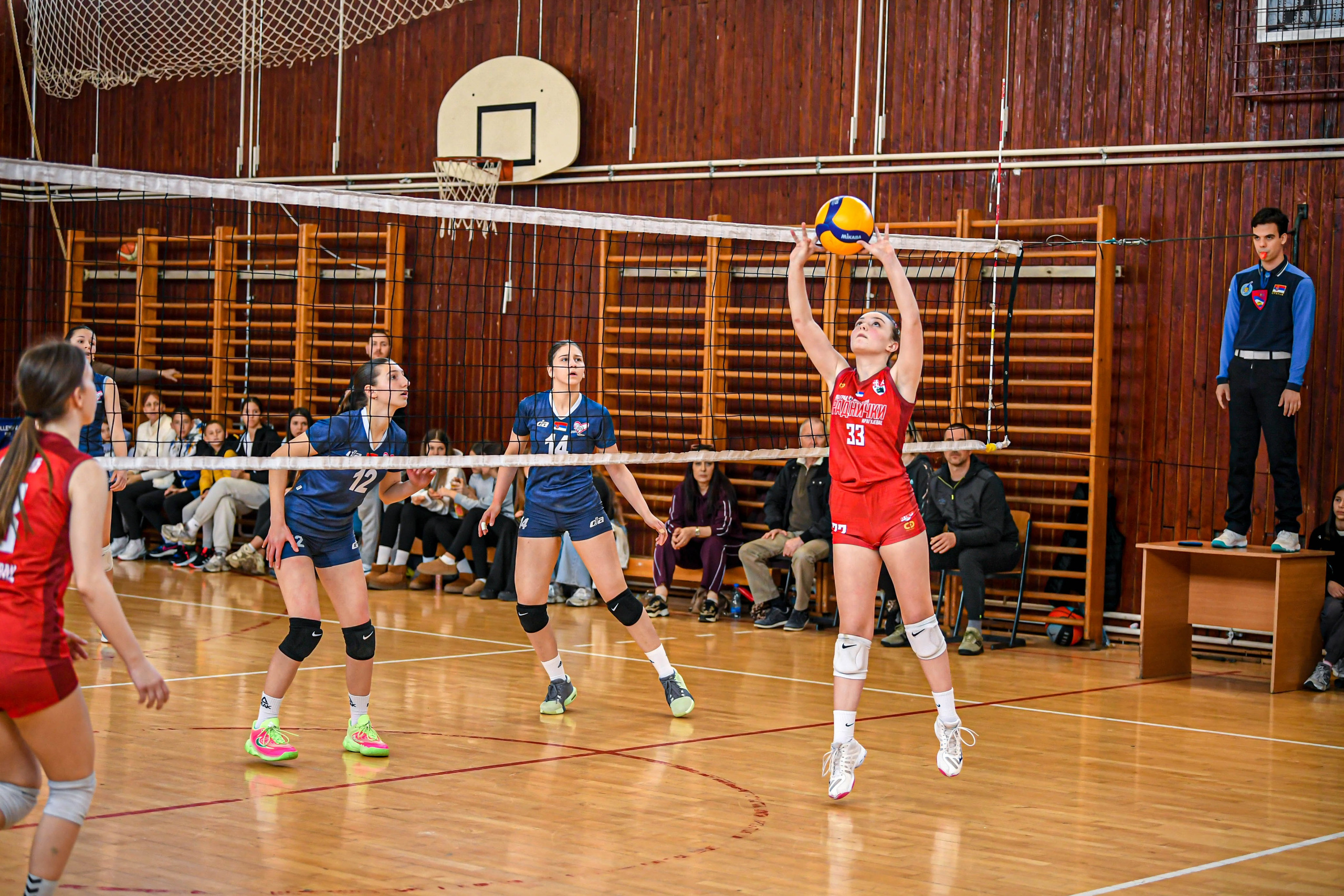 Odbojka 22.03.  Radnicki KG — BlockVolley JAG. Foto Simic Jagodina