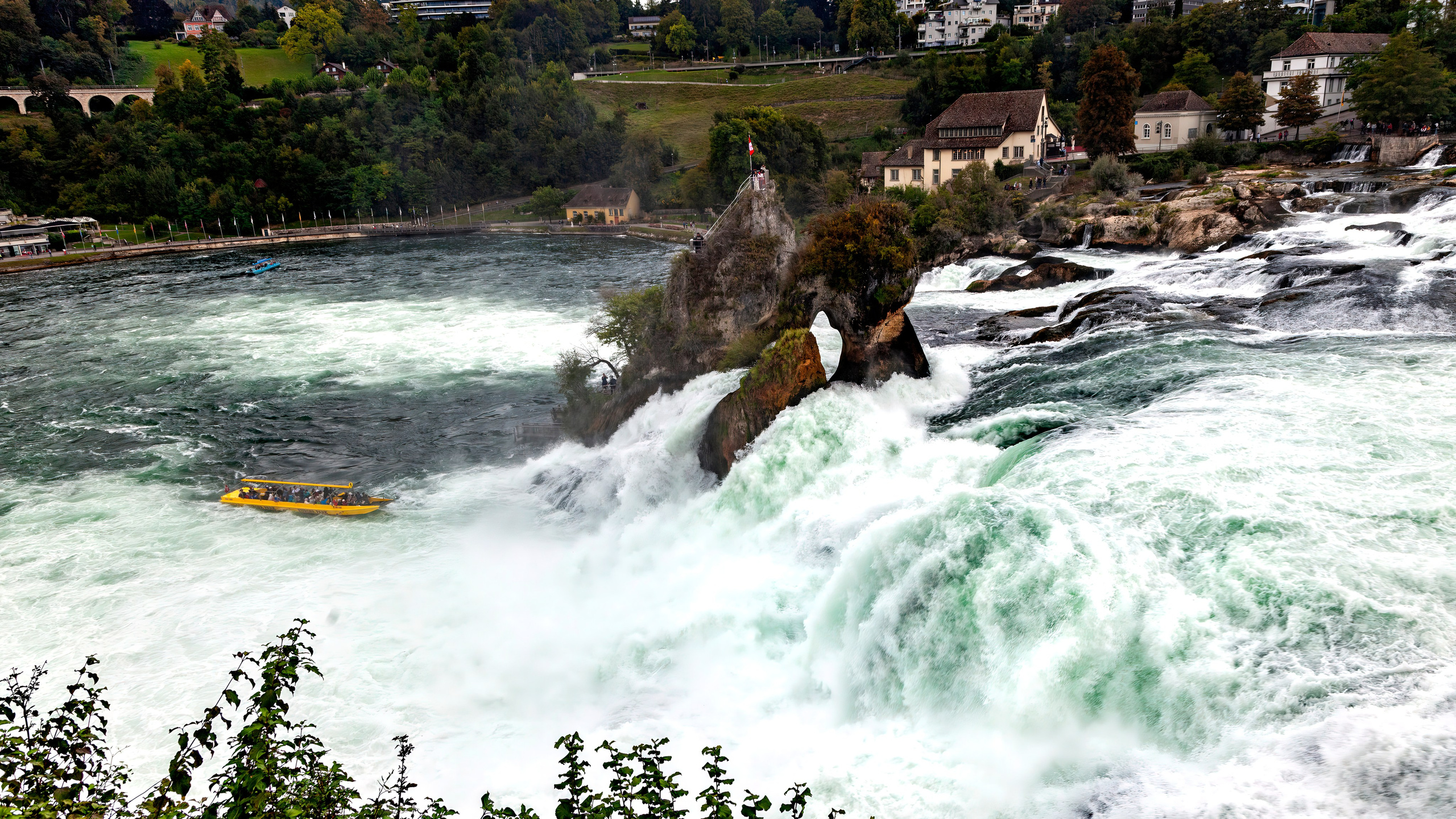 186.Rhine Falls.Switzerland.23.9.2024. Путешествия в формате 360......