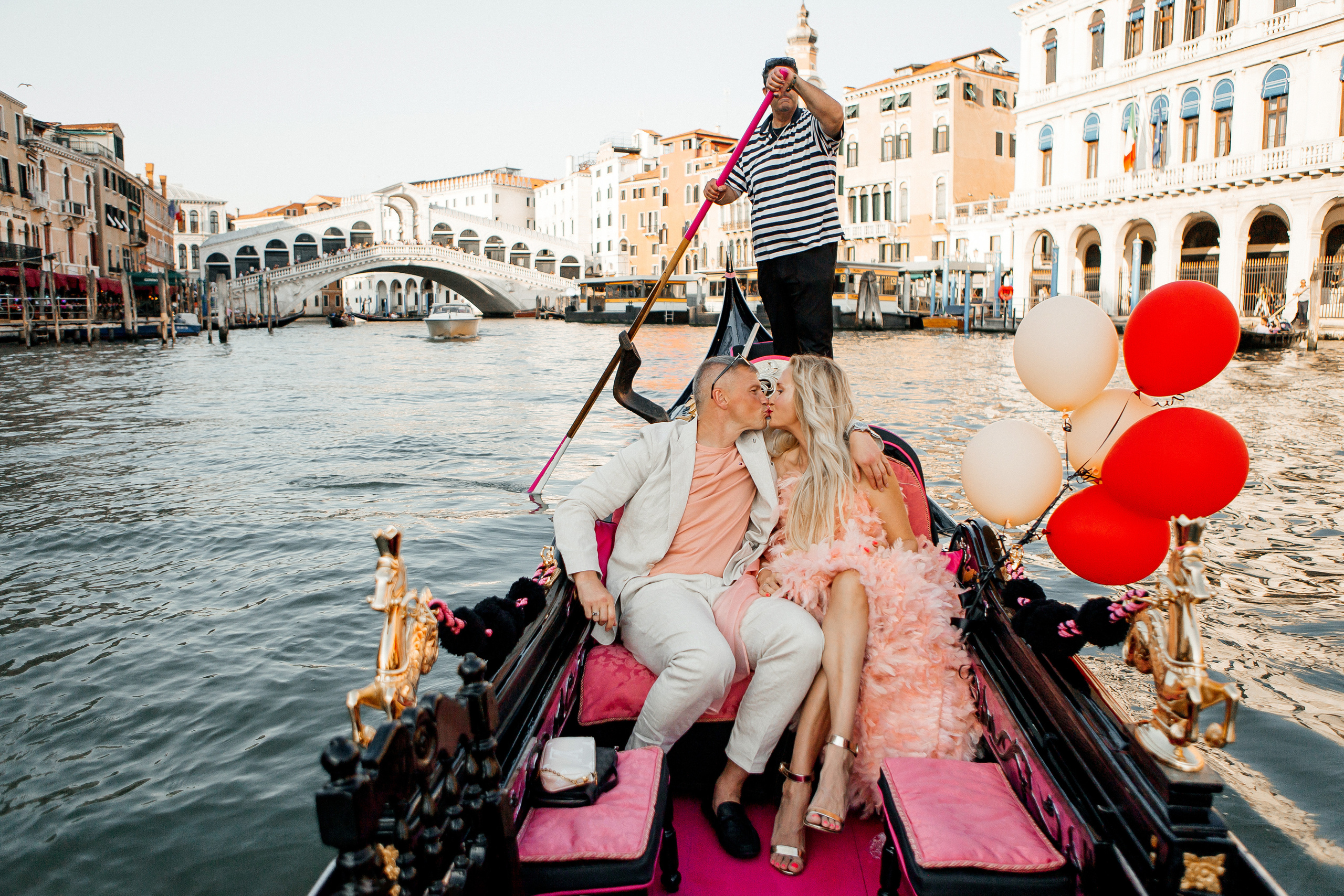 Venice in pink