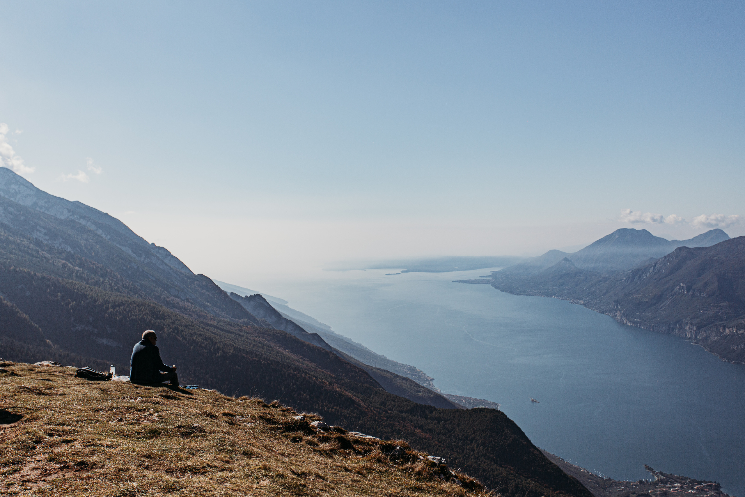 The atmosphere of Lake Garda