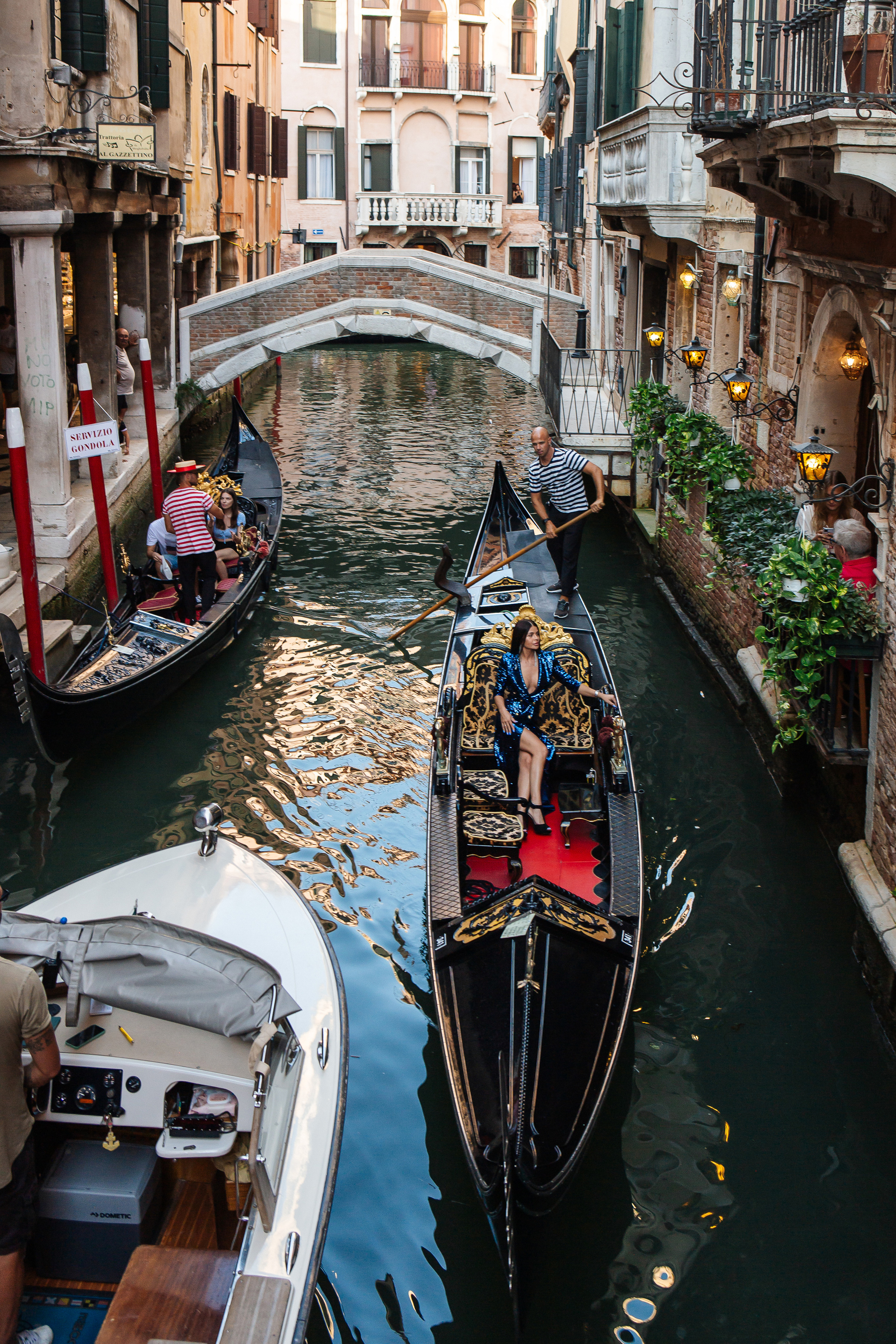 Portrait of Anzhelika at sunset