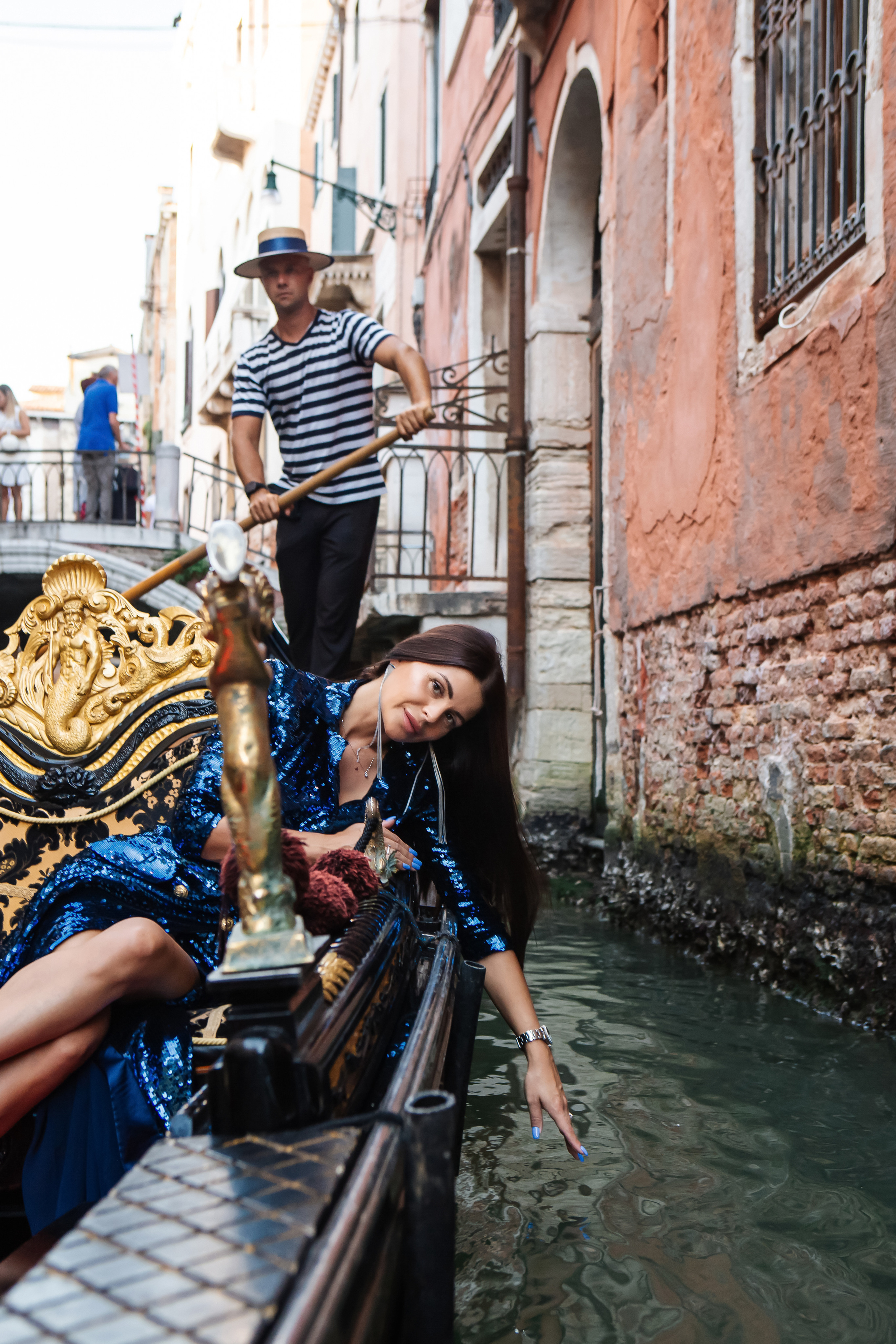 Portrait of Anzhelika at sunset