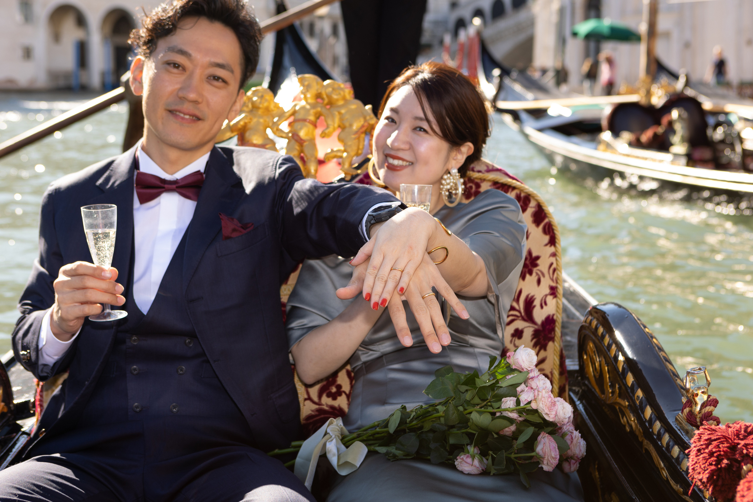 Japanese romance in Venice